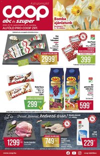 COOP újság 2026.03.19. COOP - Abc & szuper / Alföld Pro-Coop Zrt. (2026-03-19 - 2026-03-25)