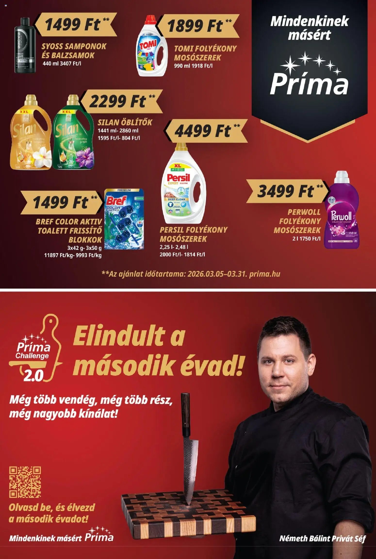 CBA Príma újság 2026.03.19. CBA Príma akciós újság (2026-03-19 - 2026-03-25)