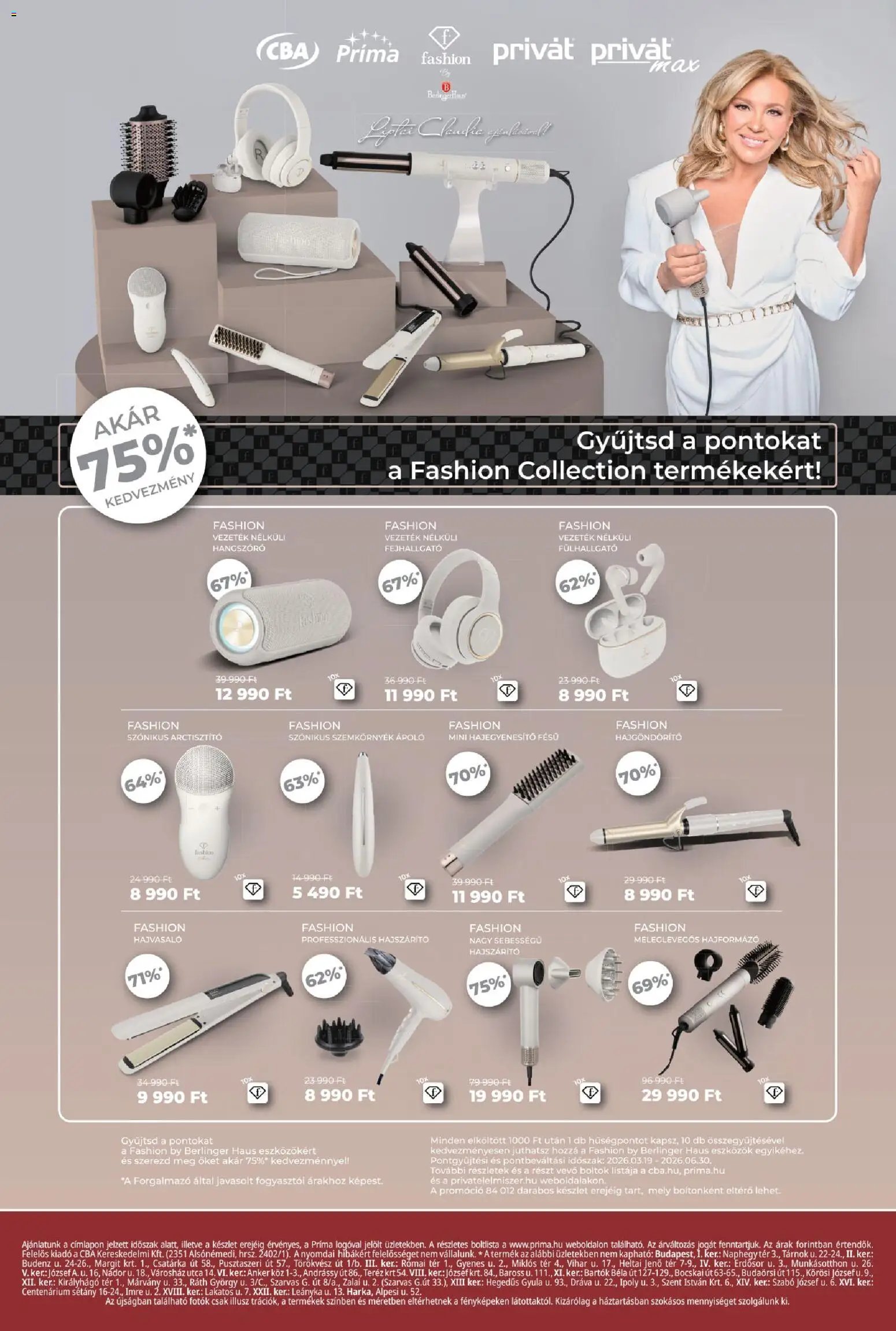 CBA Príma újság 2026.03.19. CBA Príma akciós újság (2026-03-19 - 2026-03-25)
