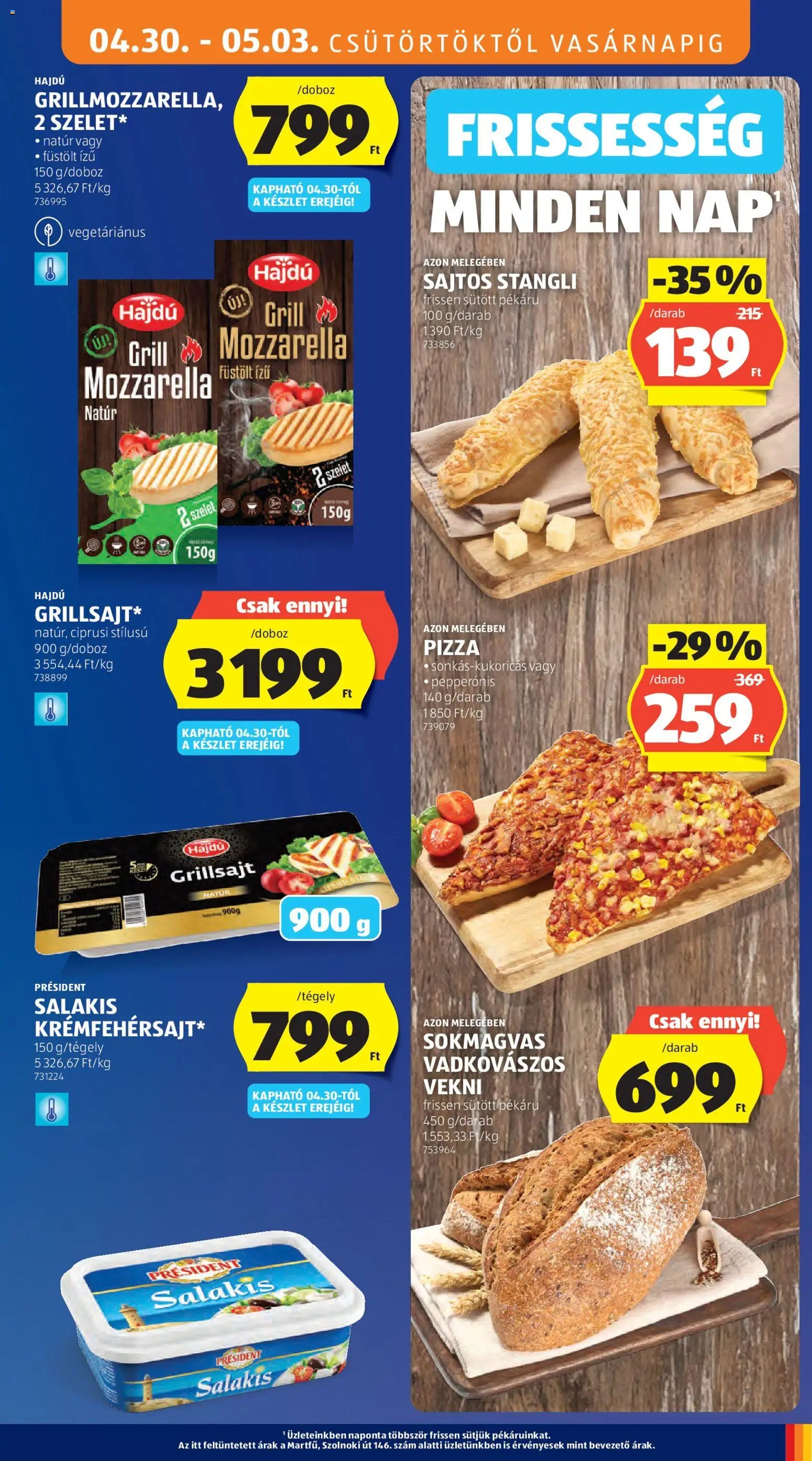 Aldi újság 2026.04.30. Aldi akciós újság (2026-04-30 - 2026-05-06)