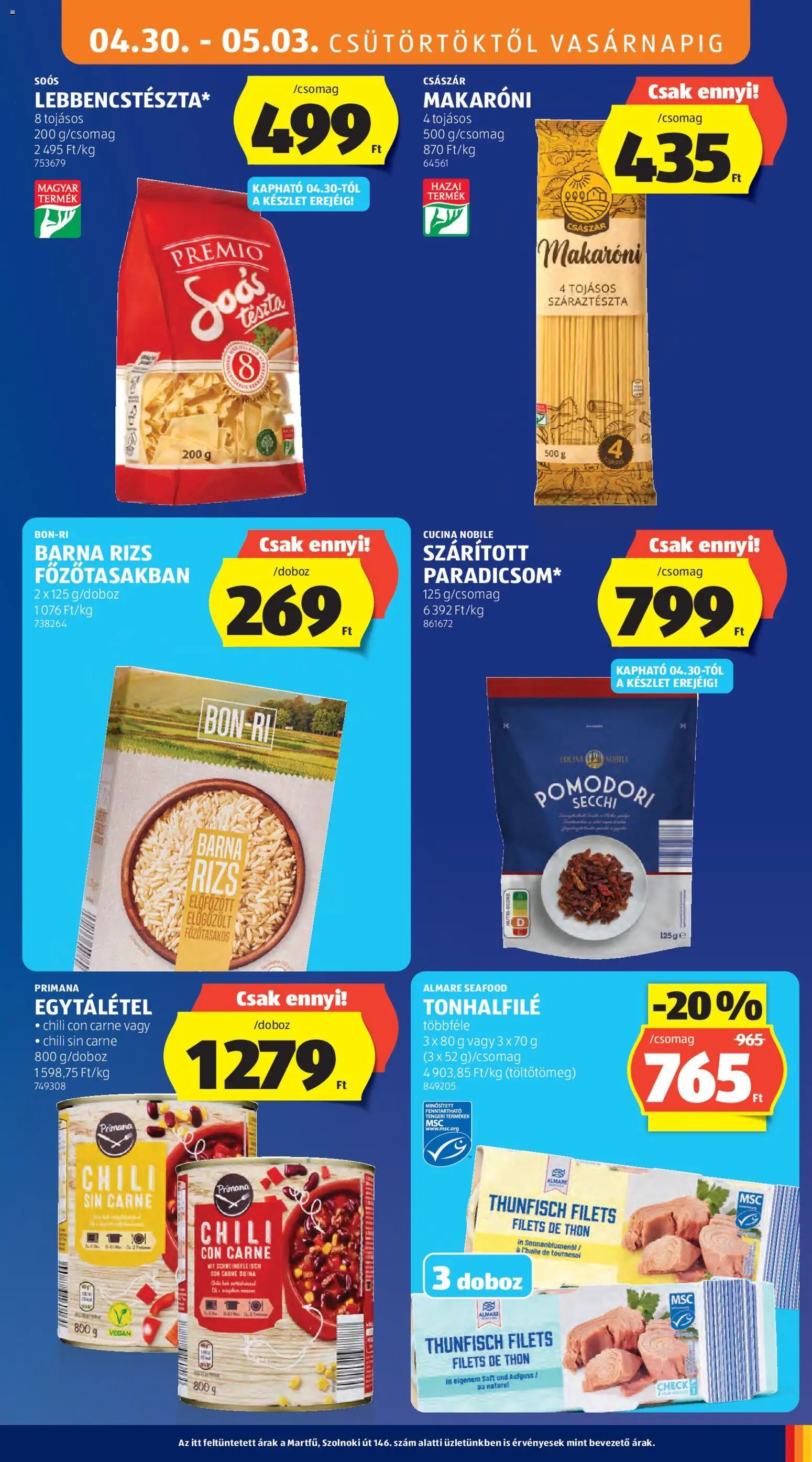 Aldi újság 2026.04.30. Aldi akciós újság (2026-04-30 - 2026-05-06)