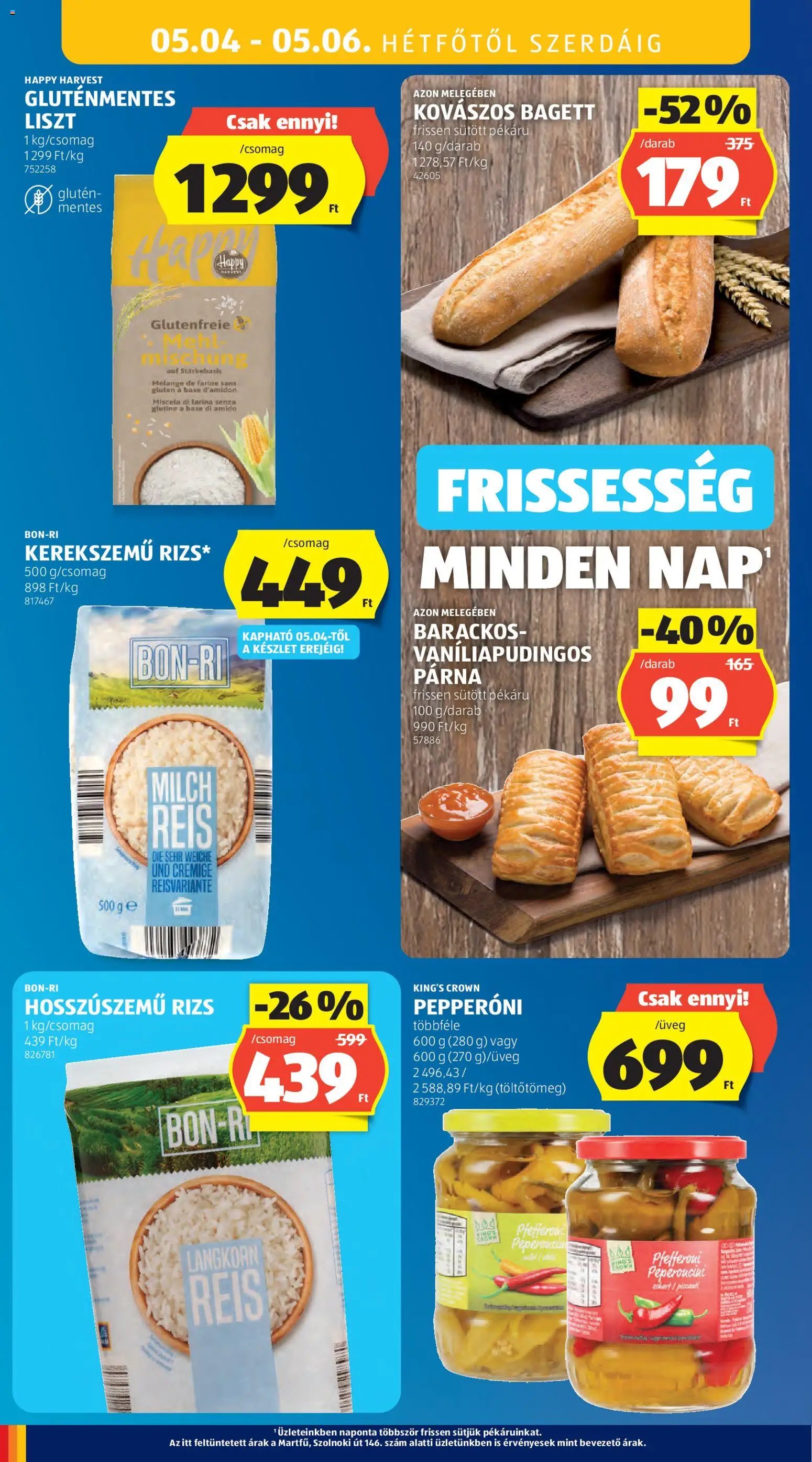 Aldi újság 2026.04.30. Aldi akciós újság (2026-04-30 - 2026-05-06)