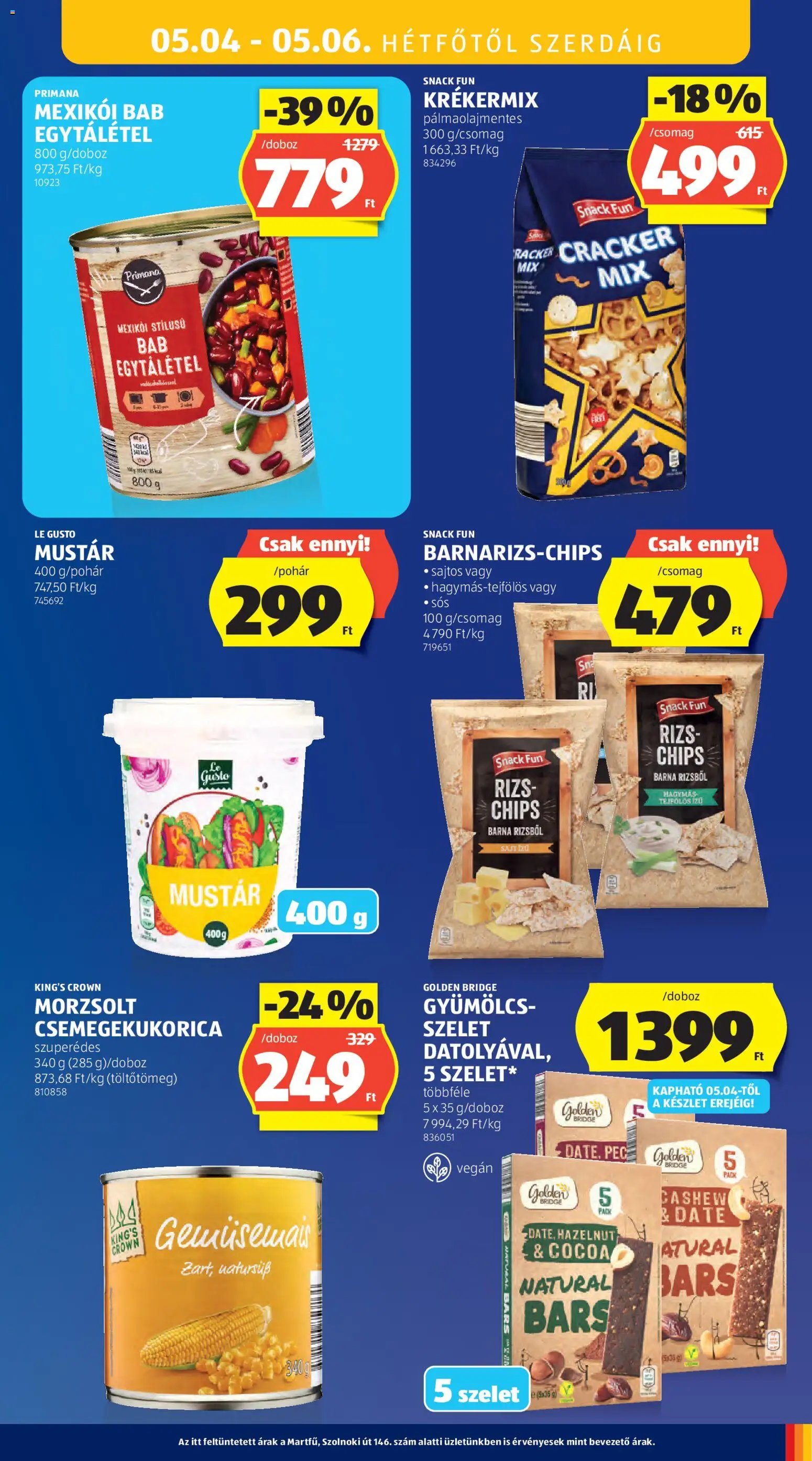 Aldi újság 2026.04.30. Aldi akciós újság (2026-04-30 - 2026-05-06)