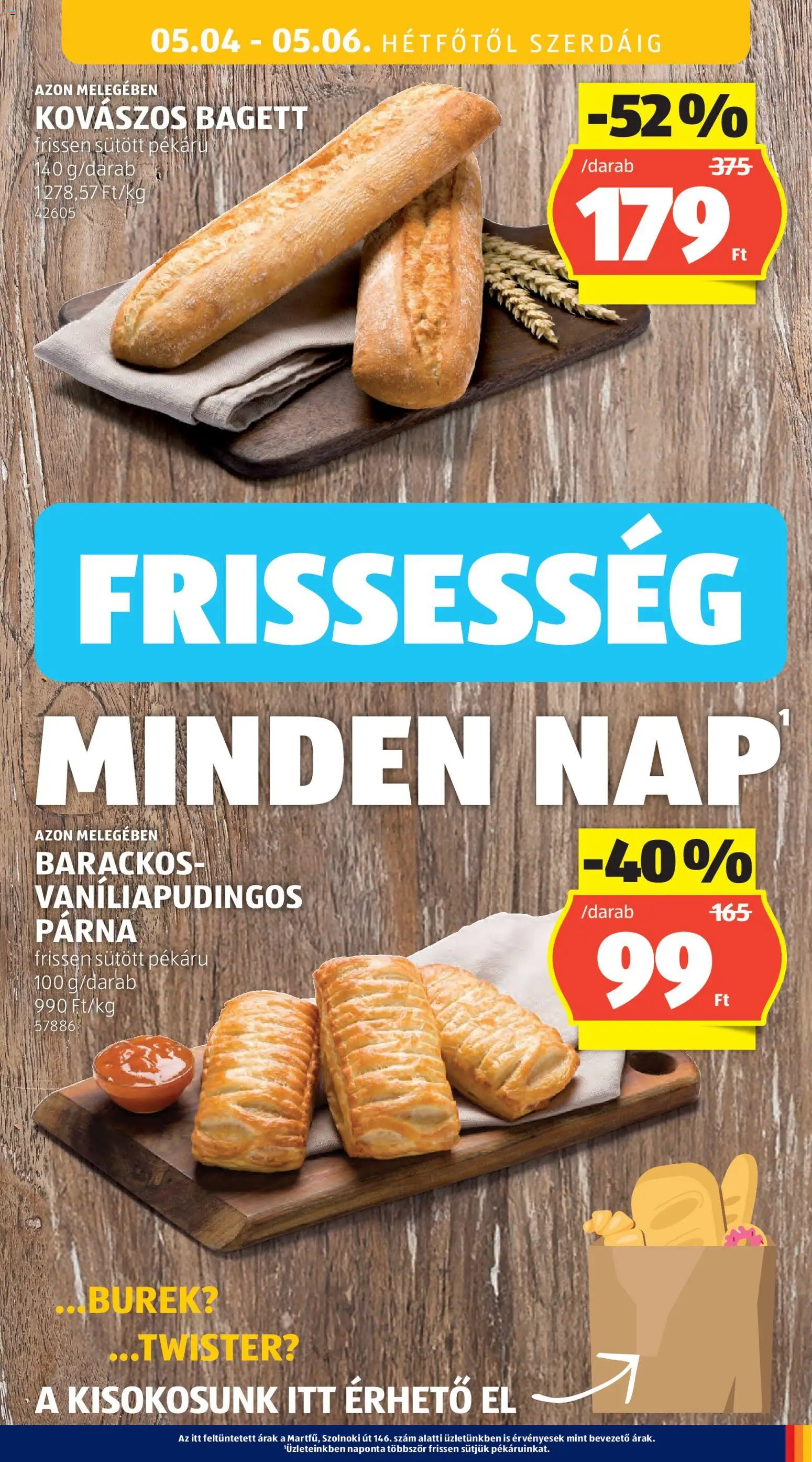 Aldi újság 2026.04.30. Aldi akciós újság (2026-04-30 - 2026-05-06)