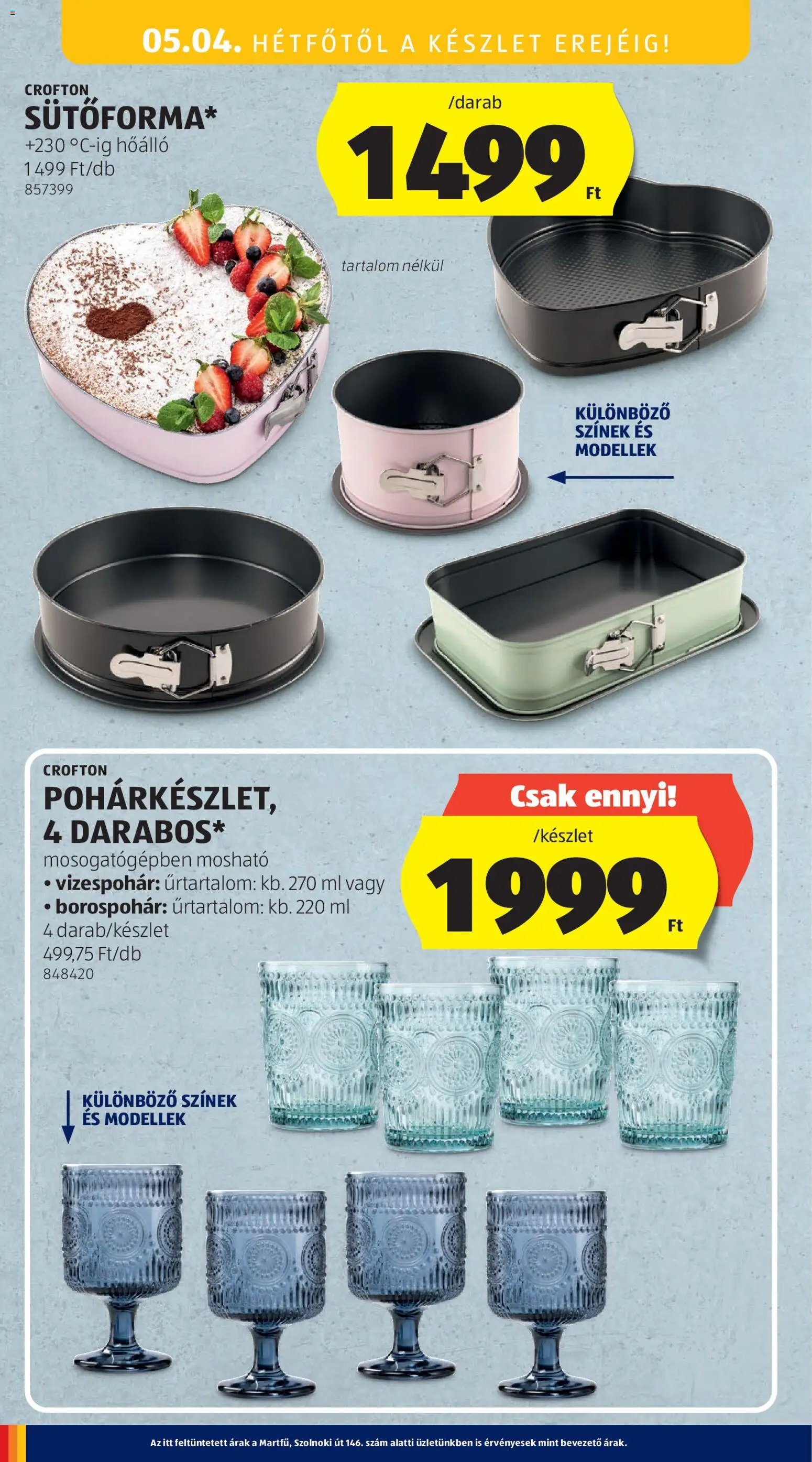 Aldi újság 2026.04.30. Aldi akciós újság (2026-04-30 - 2026-05-06)