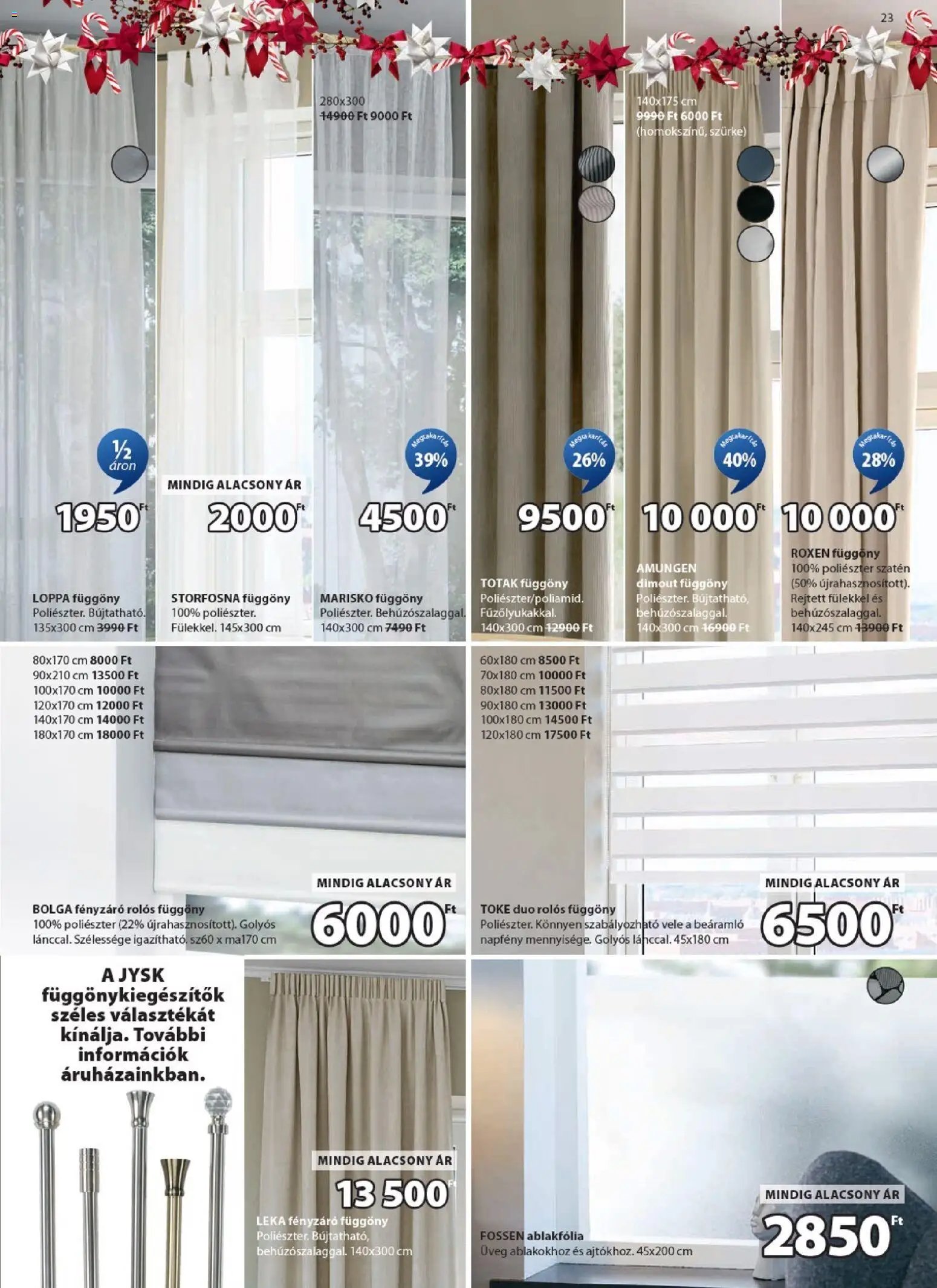 JYSK újság 2025.11.05. Akciós újság JYSK (2025-11-05 - 2025-11-11)