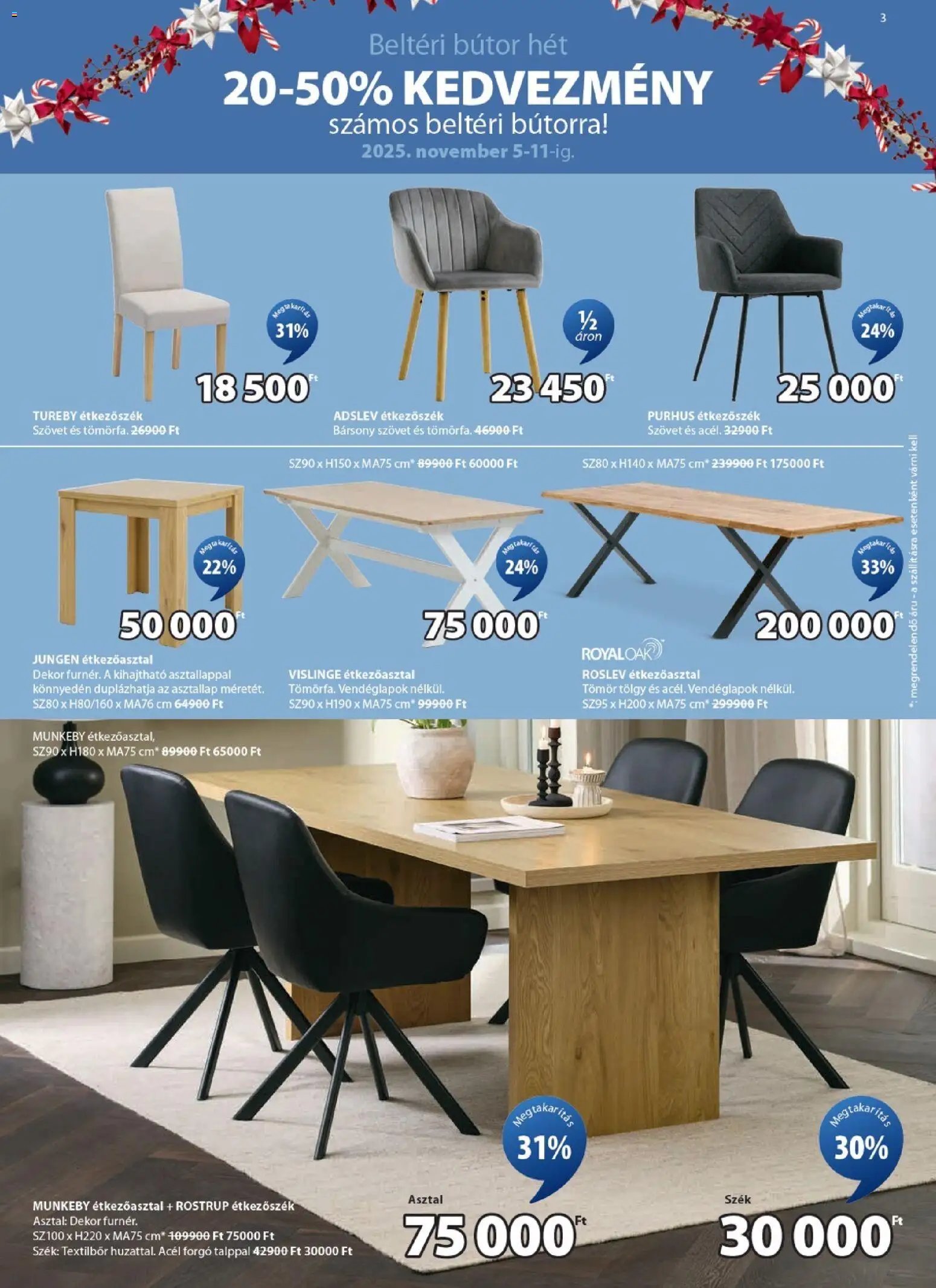 JYSK újság 2025.11.05. Akciós újság JYSK (2025-11-05 - 2025-11-11)