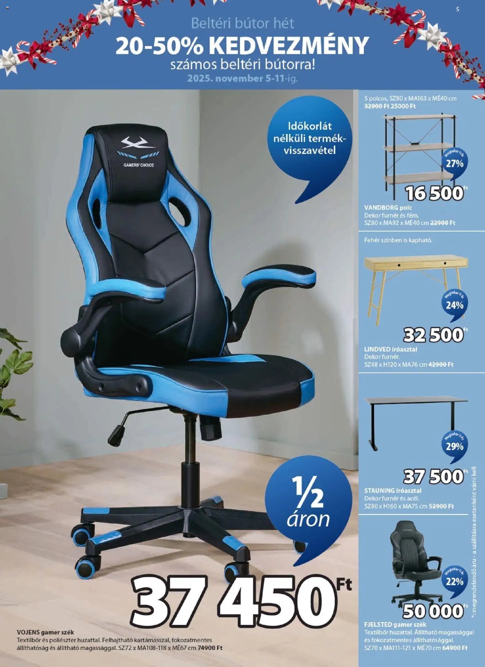 JYSK újság 2025.11.05. Akciós újság JYSK (2025-11-05 - 2025-11-11)