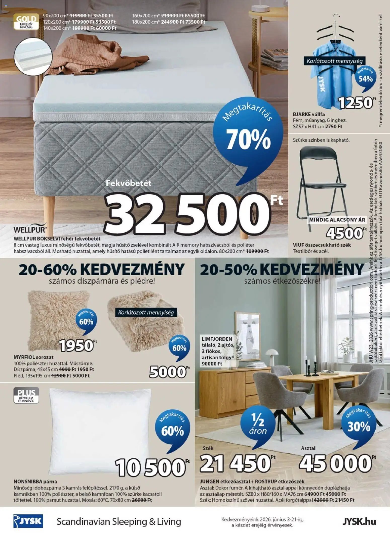 JYSK újság 2026.06.03. JYSK akciós újság