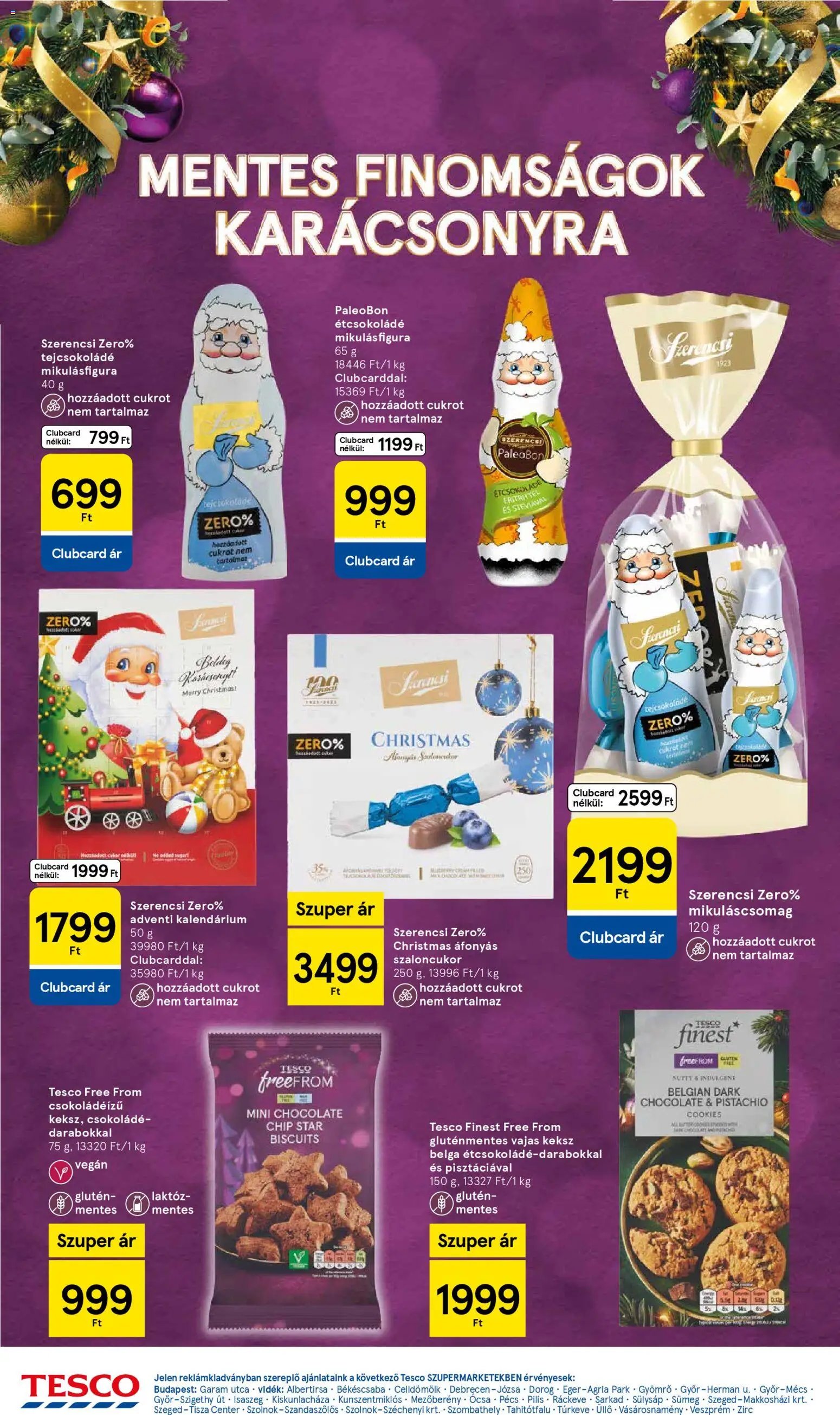 Tesco újság 2025.11.27. Szupermarket akciós újság (2025-11-27 - 2025-12-03)