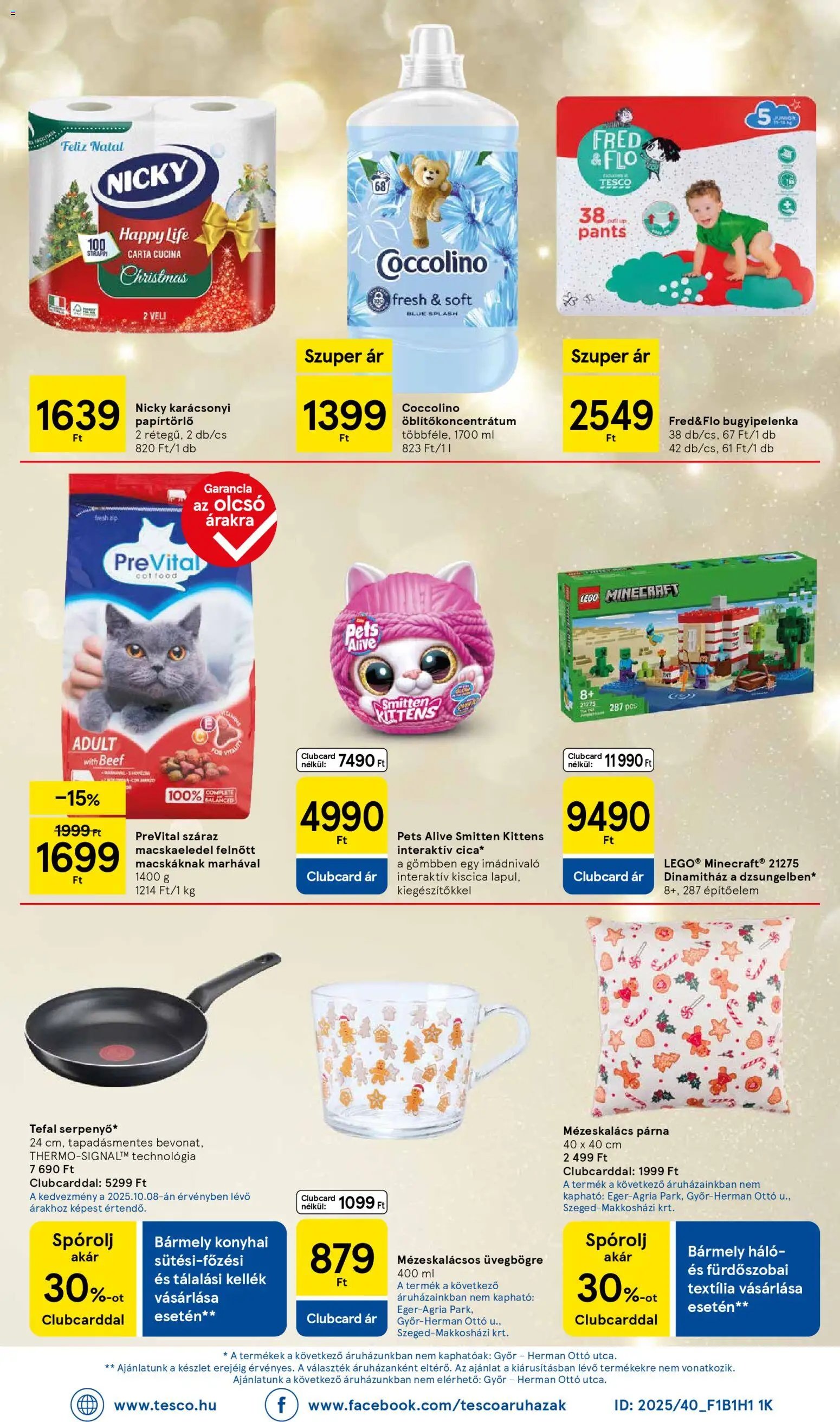 Tesco újság 2025.11.27. Szupermarket akciós újság (2025-11-27 - 2025-12-03)