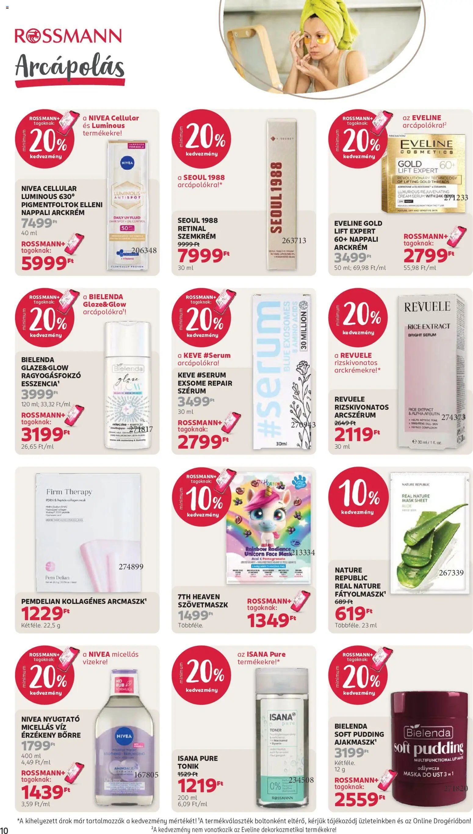 Rossmann újság 2026.10.05. Rossmann akciós újság