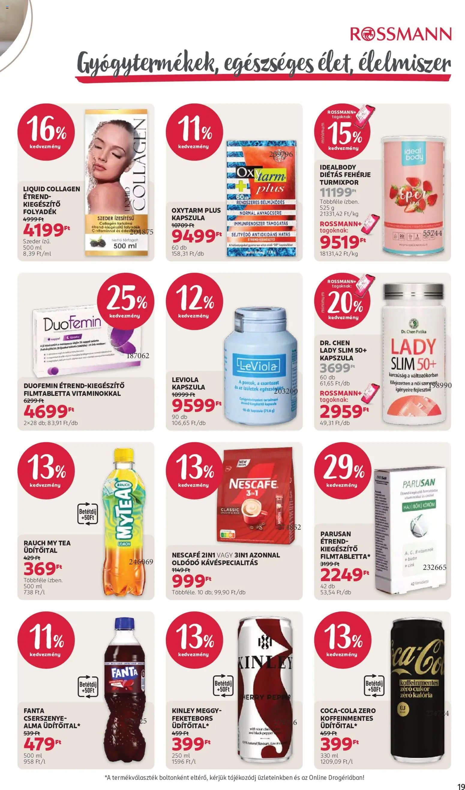 Rossmann újság 2026.10.05. Rossmann akciós újság