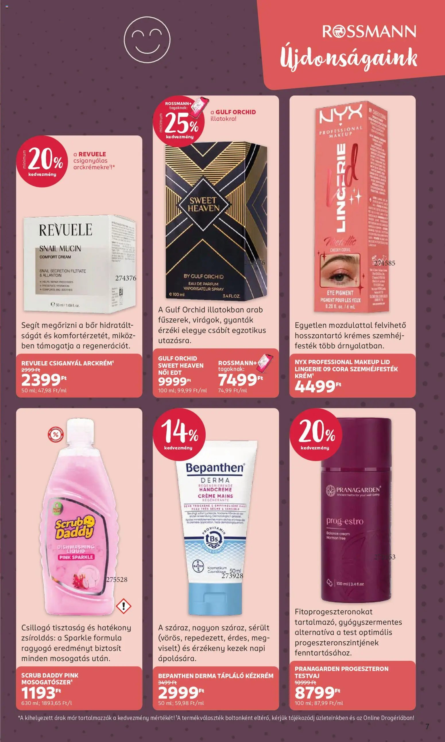 Rossmann újság 2026.10.05. Rossmann akciós újság