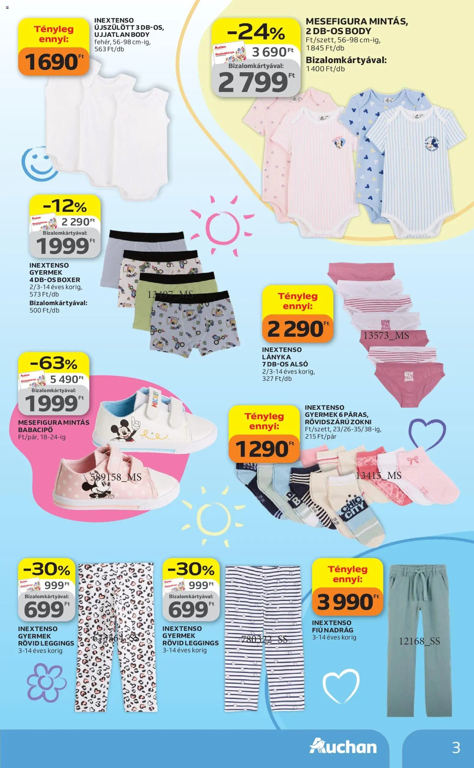 Auchan újság 2026.04.09. Auchan Tavaszi Textil ajánlataink (2026-04-09 - 2026-04-29)