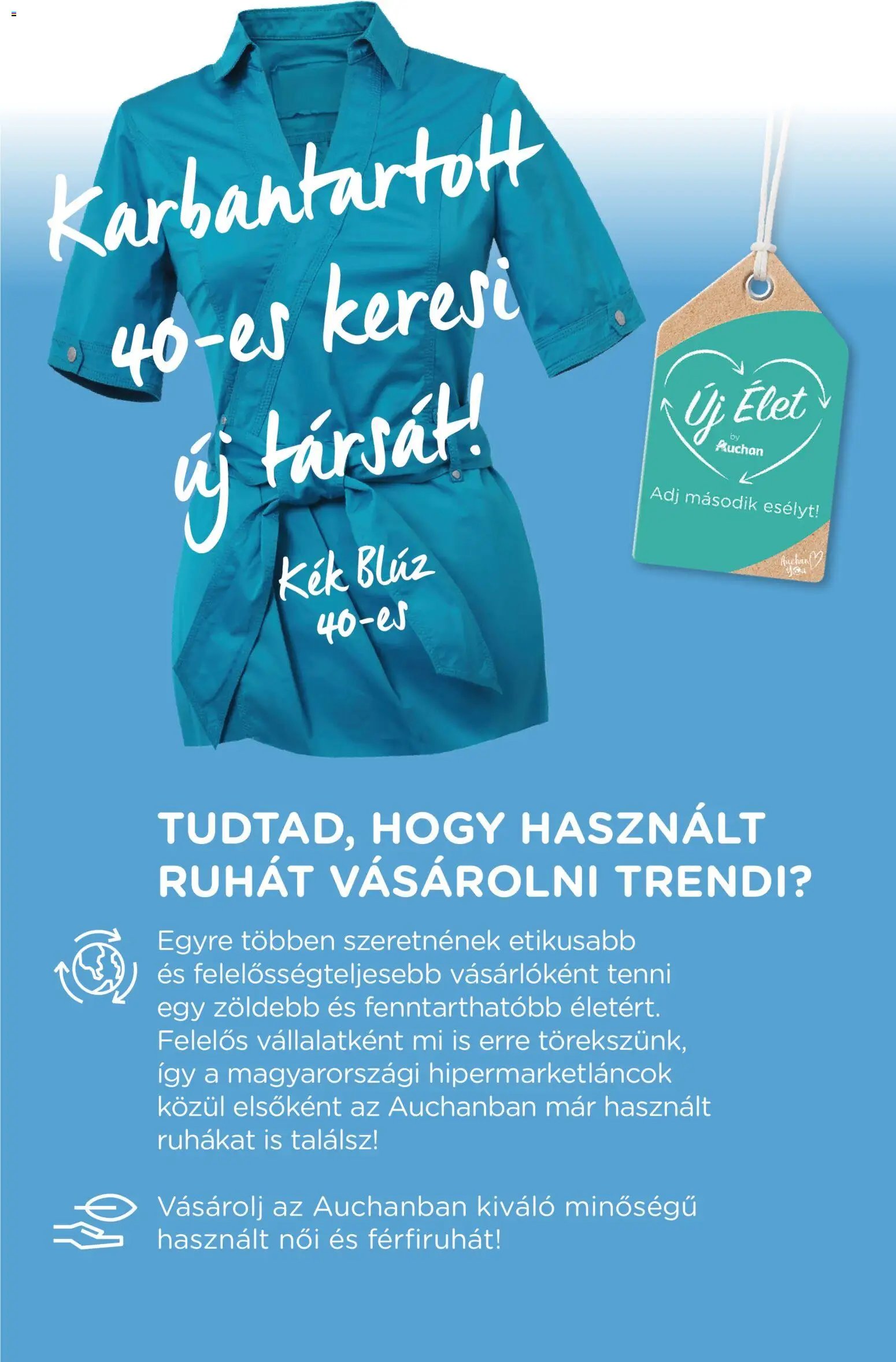 Auchan újság 2026.04.09. Auchan Tavaszi Textil ajánlataink (2026-04-09 - 2026-04-29)