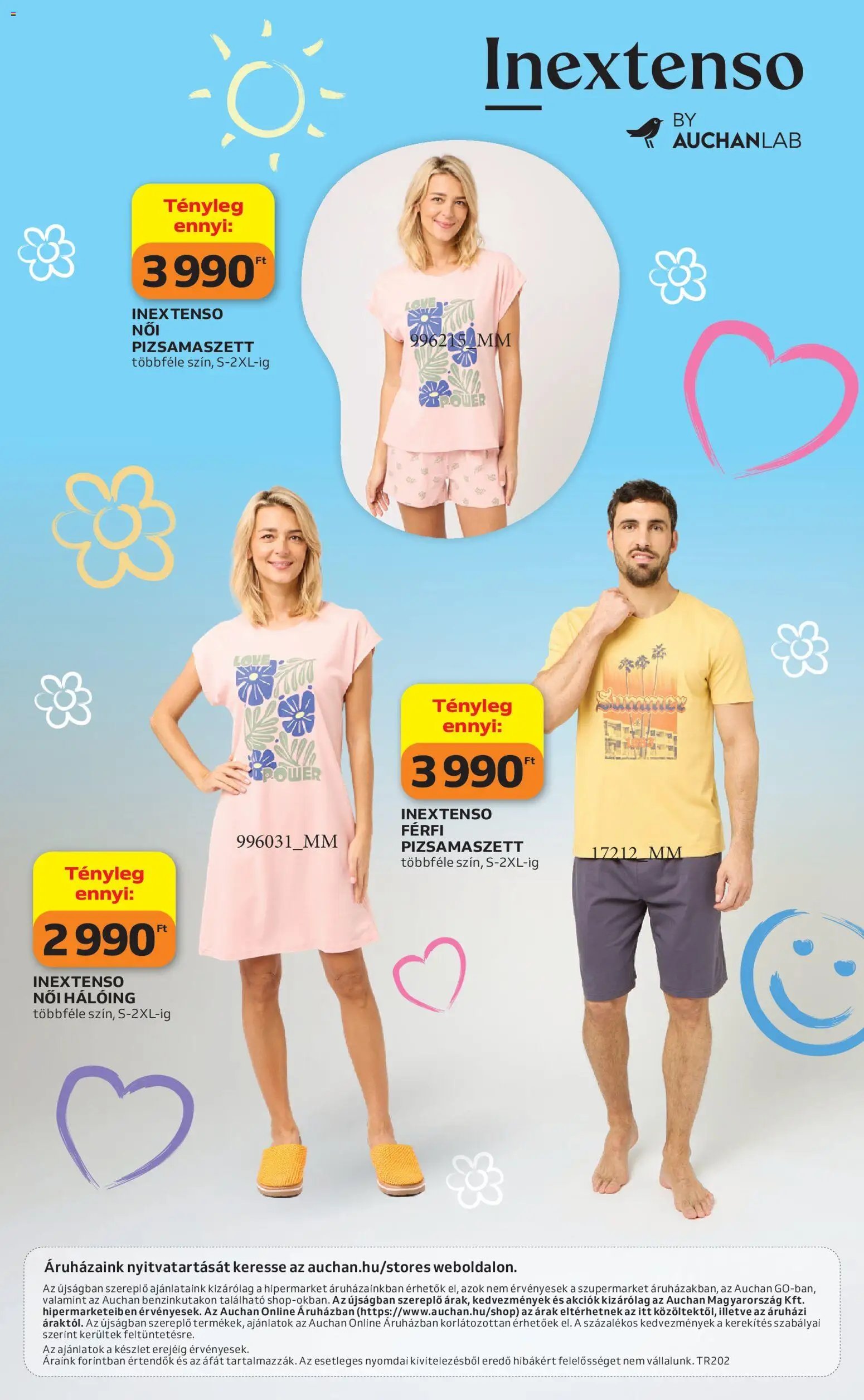 Auchan újság 2026.04.09. Auchan Tavaszi Textil ajánlataink (2026-04-09 - 2026-04-29)