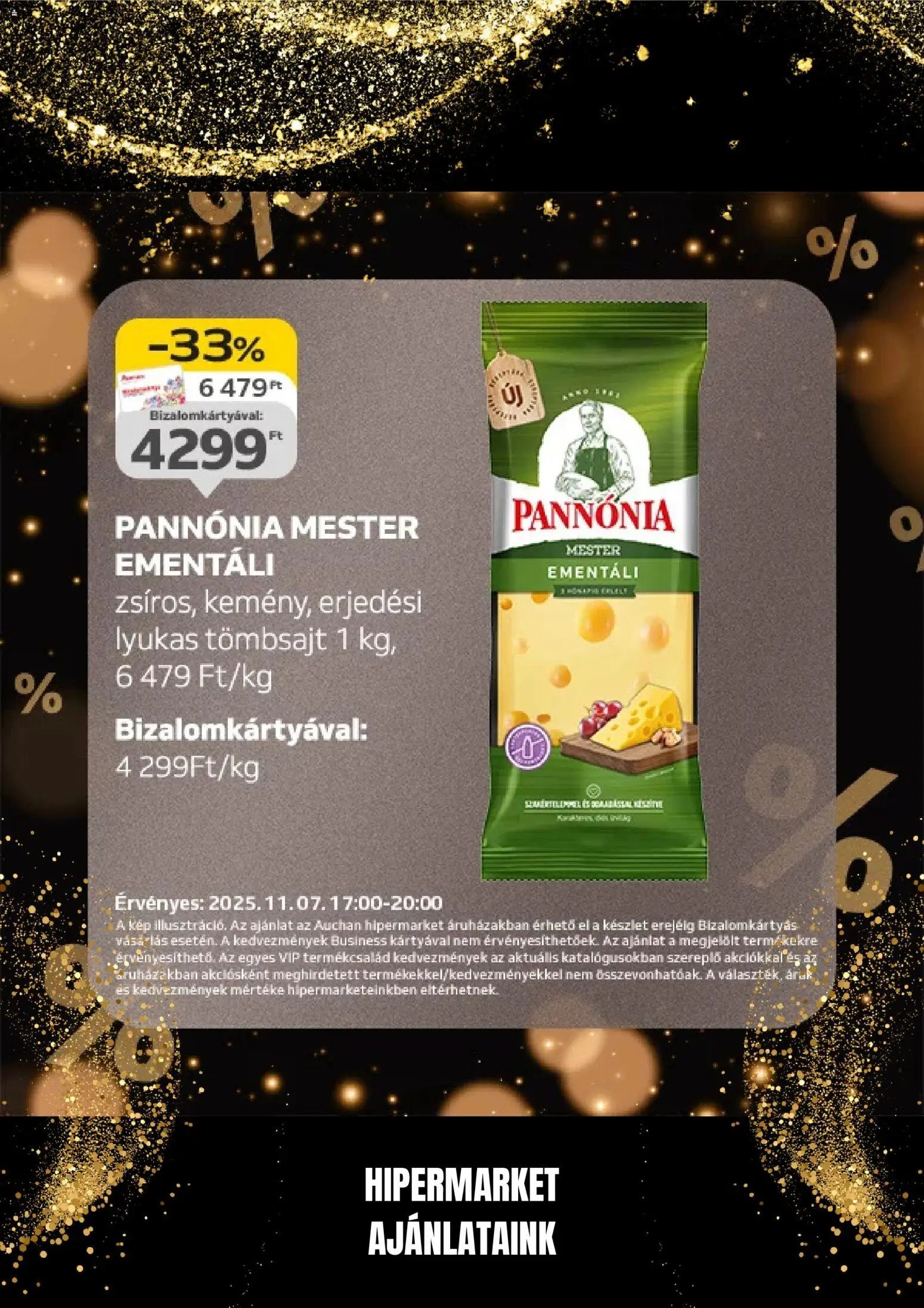 Auchan újság 2025.11.07. Black Friday (2025-11-07 - 2025-11-07)