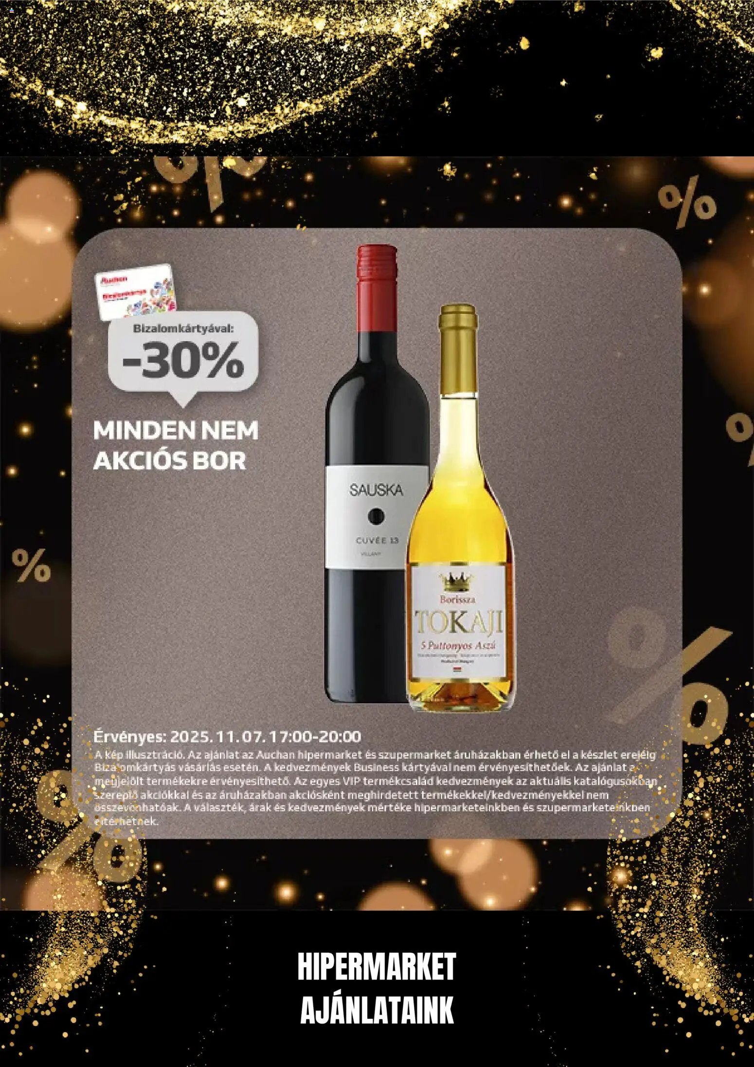 Auchan újság 2025.11.07. Black Friday (2025-11-07 - 2025-11-07)