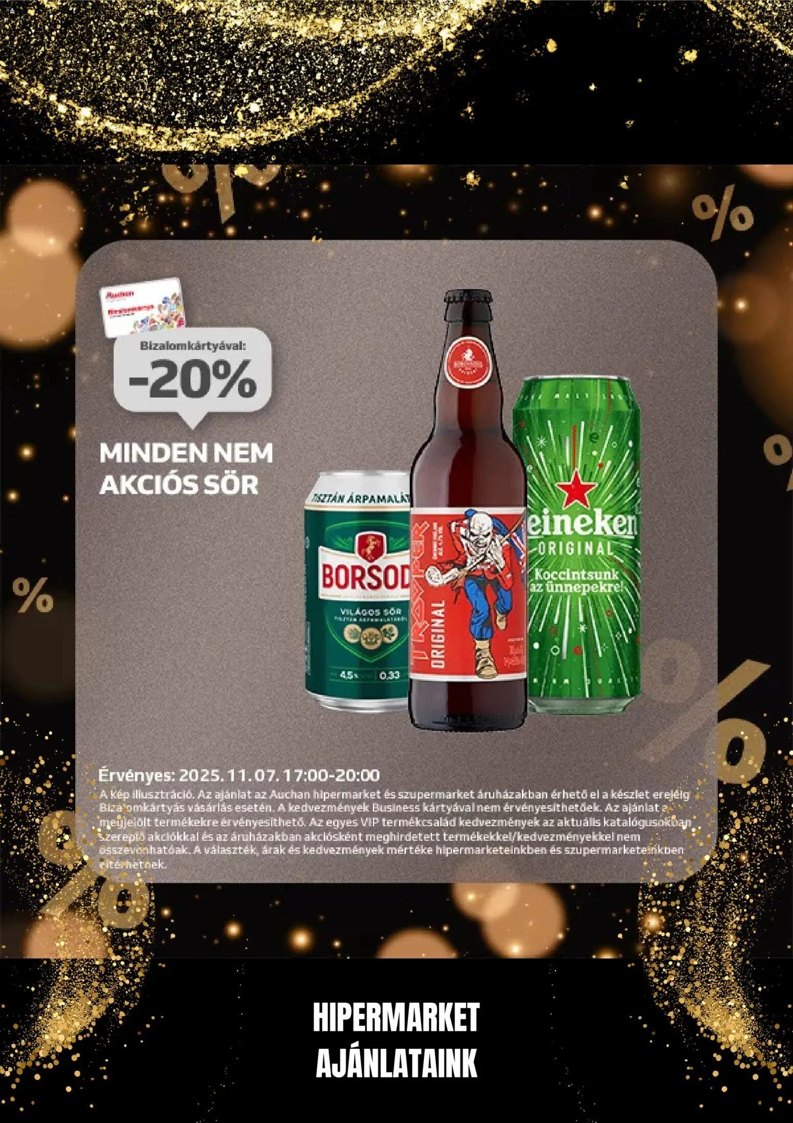 Auchan újság 2025.11.07. Black Friday (2025-11-07 - 2025-11-07)