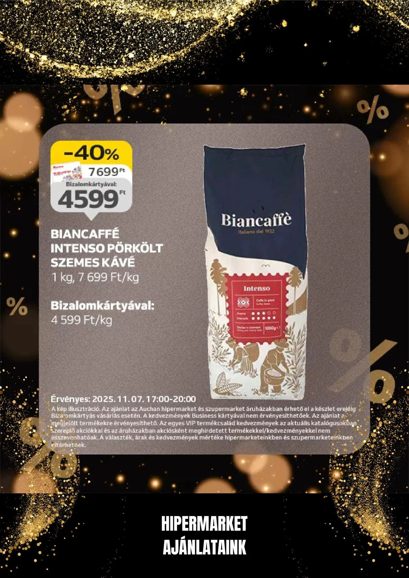 Auchan újság 2025.11.07. Black Friday (2025-11-07 - 2025-11-07)