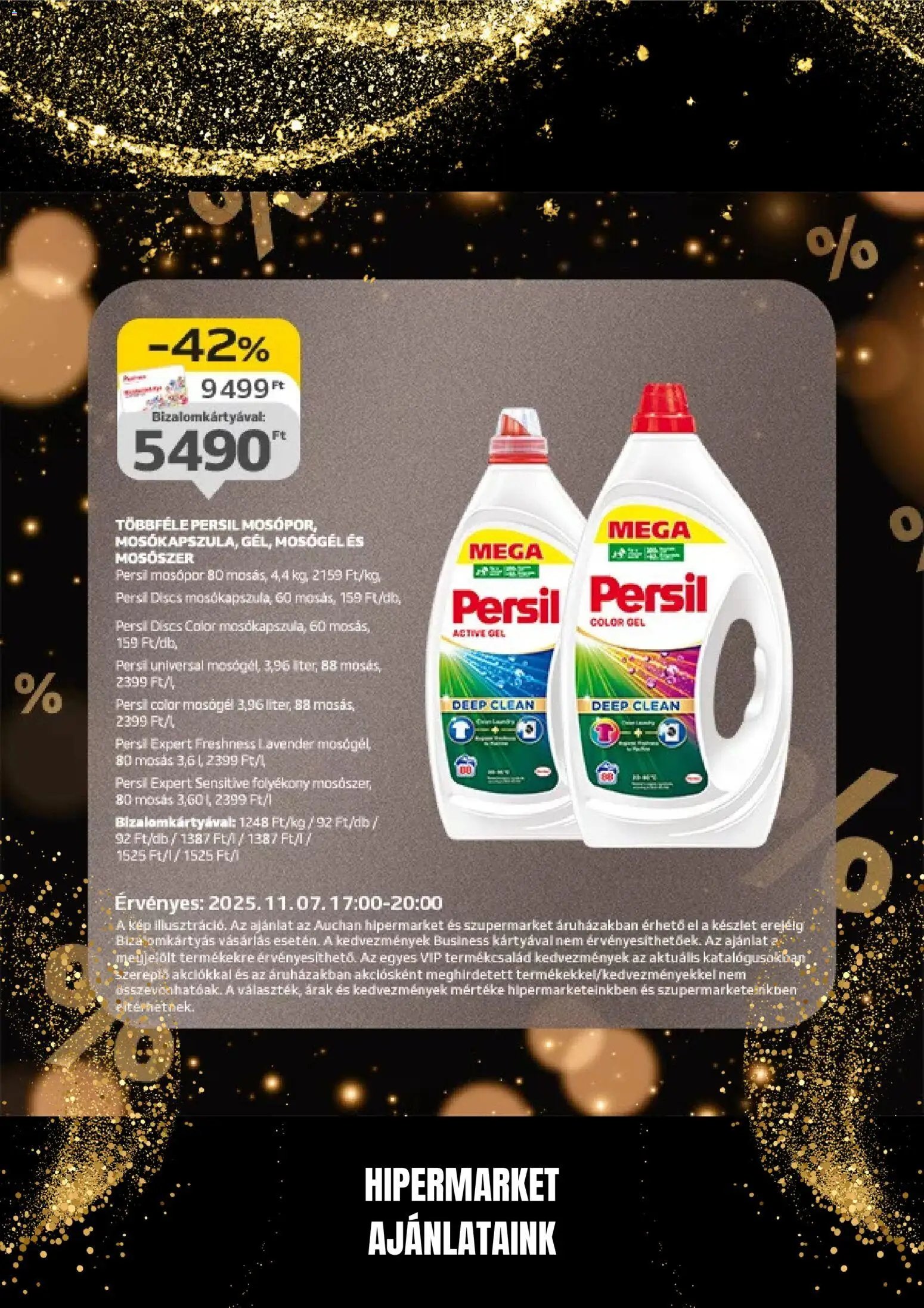 Auchan újság 2025.11.07. Black Friday (2025-11-07 - 2025-11-07)