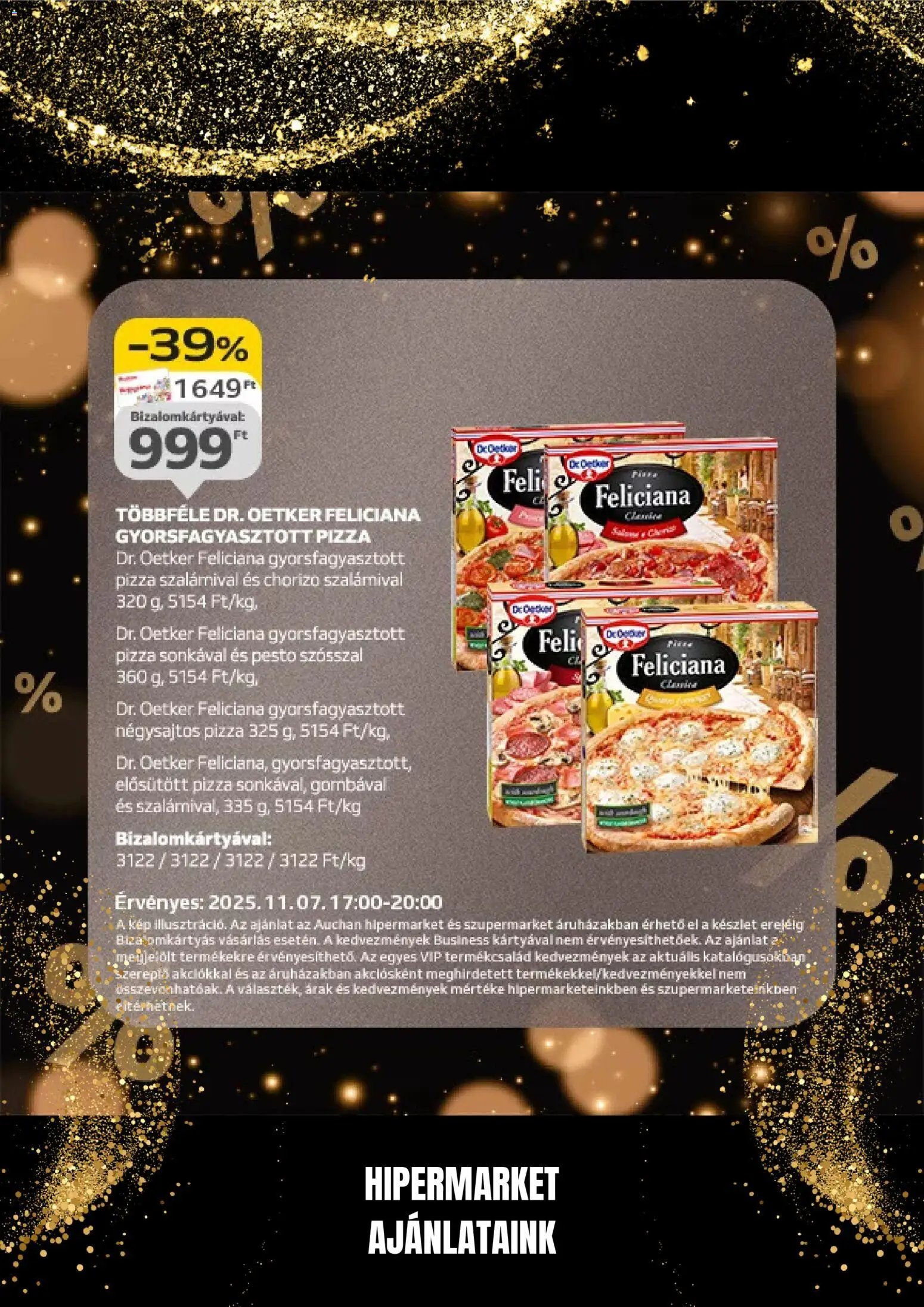 Auchan újság 2025.11.07. Black Friday (2025-11-07 - 2025-11-07)