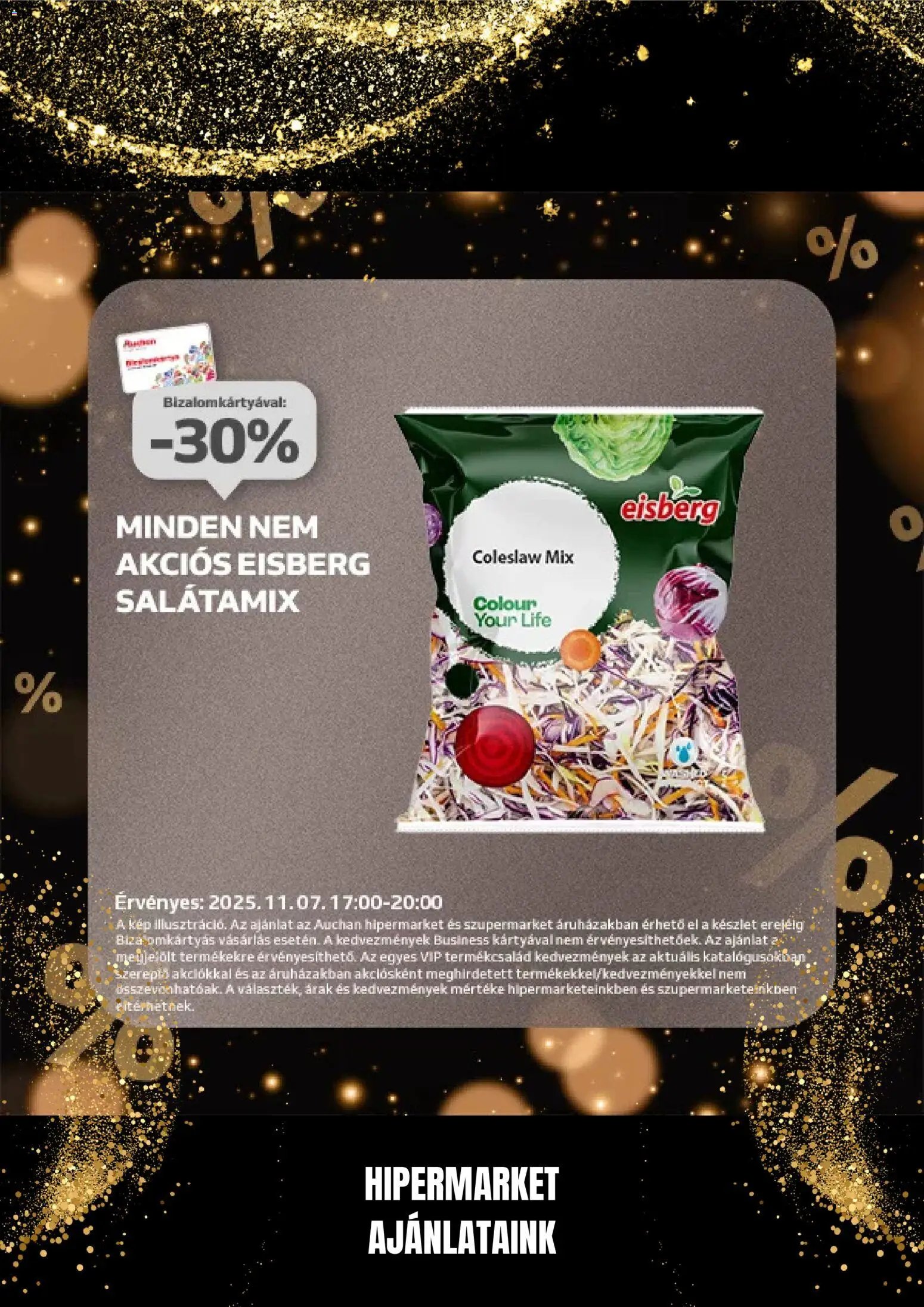 Auchan újság 2025.11.07. Black Friday (2025-11-07 - 2025-11-07)