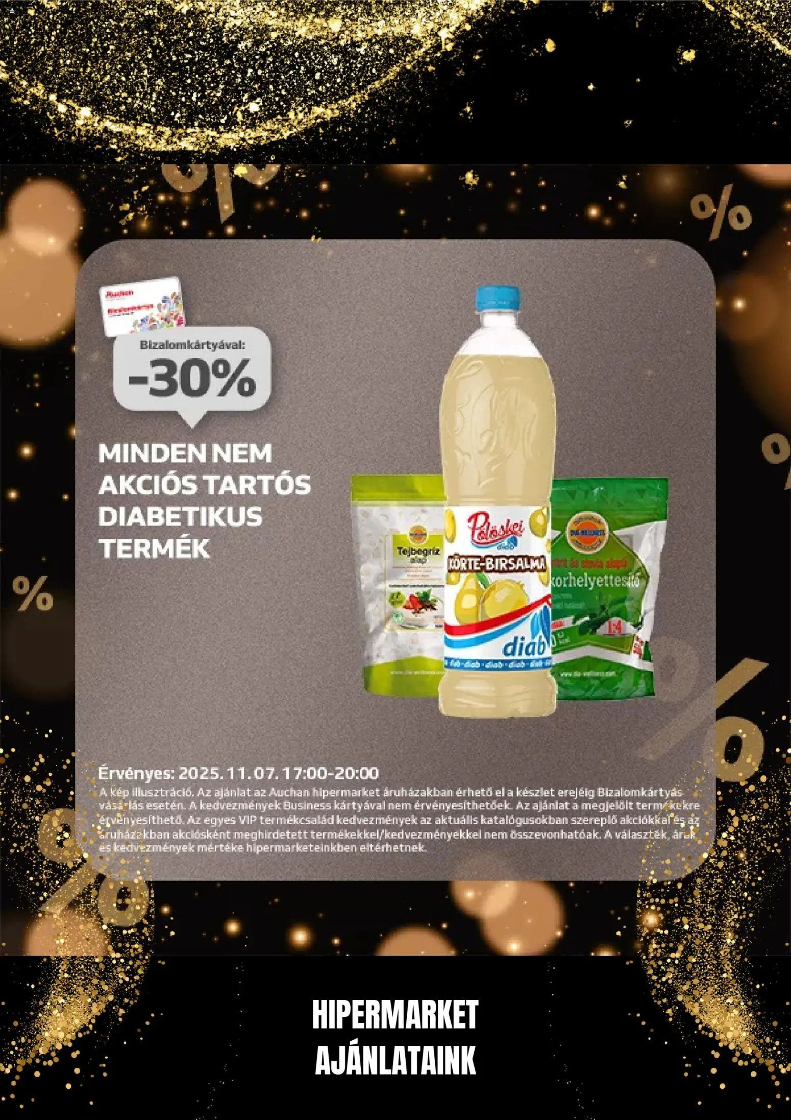 Auchan újság 2025.11.07. Black Friday (2025-11-07 - 2025-11-07)
