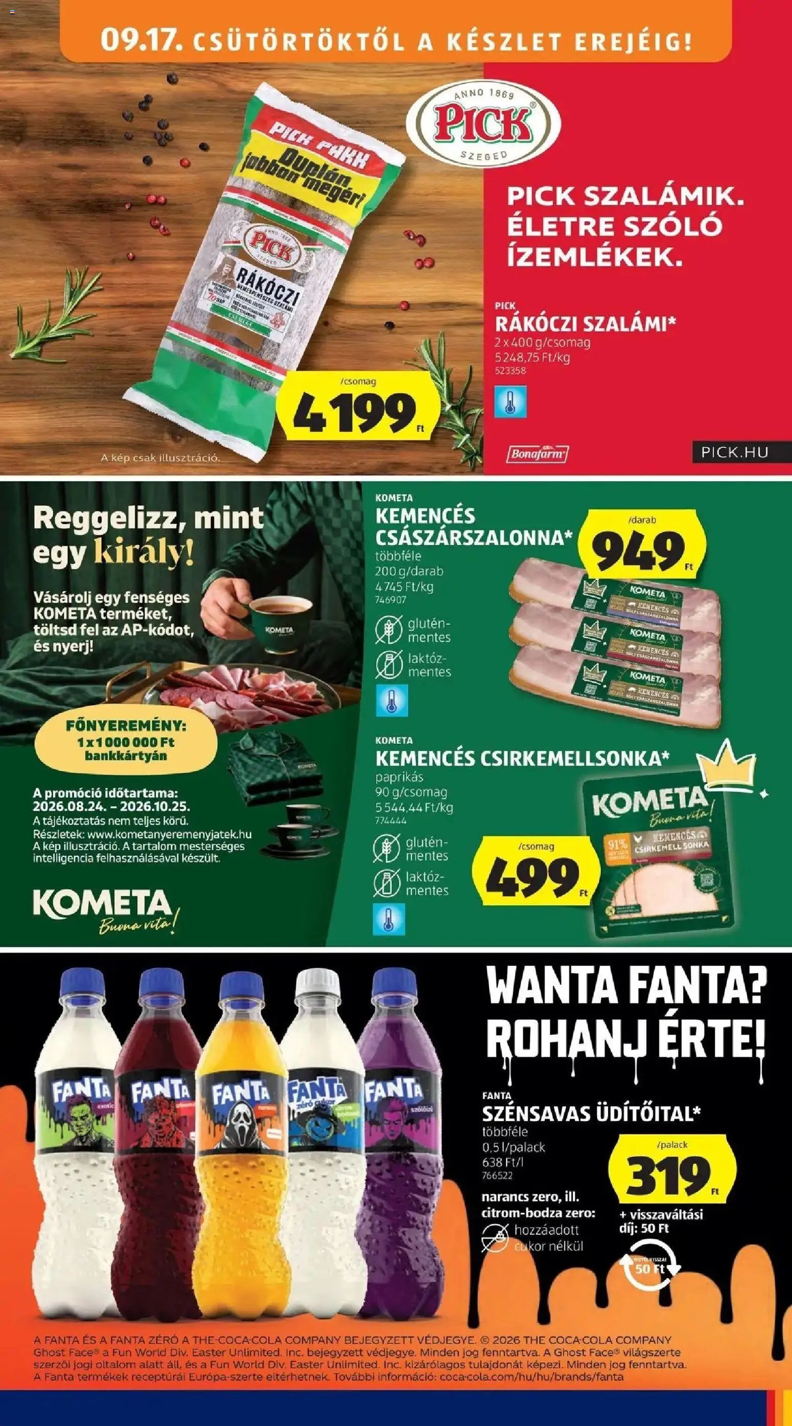 Aldi újság 2026.09.17. Aldi aktuális akciós újság