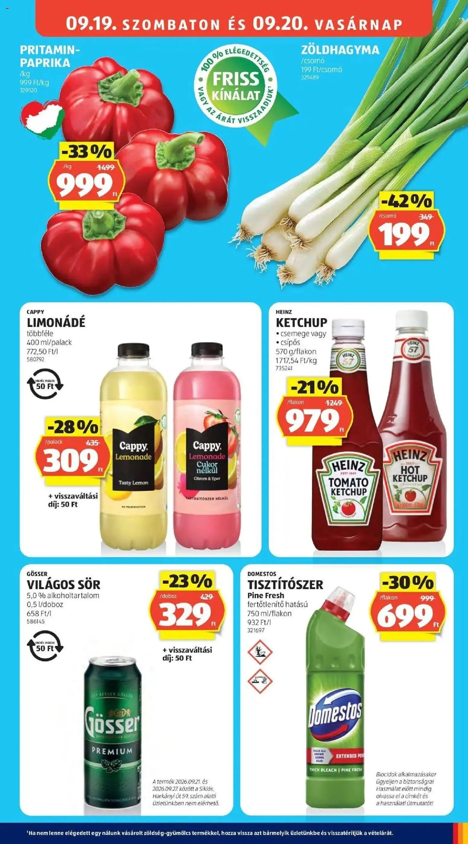 Aldi újság 2026.09.17. Aldi aktuális akciós újság