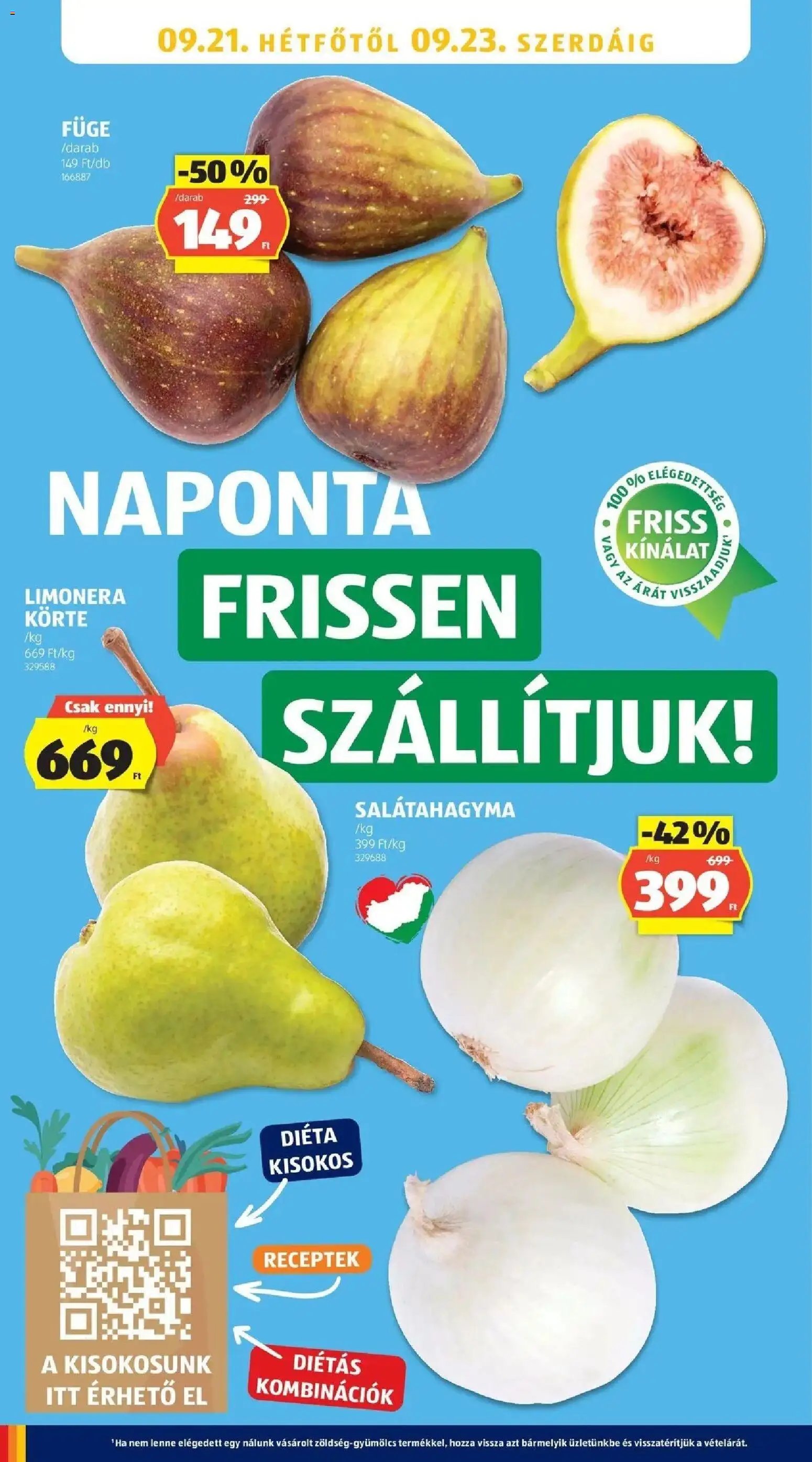 Aldi újság 2026.09.17. Aldi aktuális akciós újság