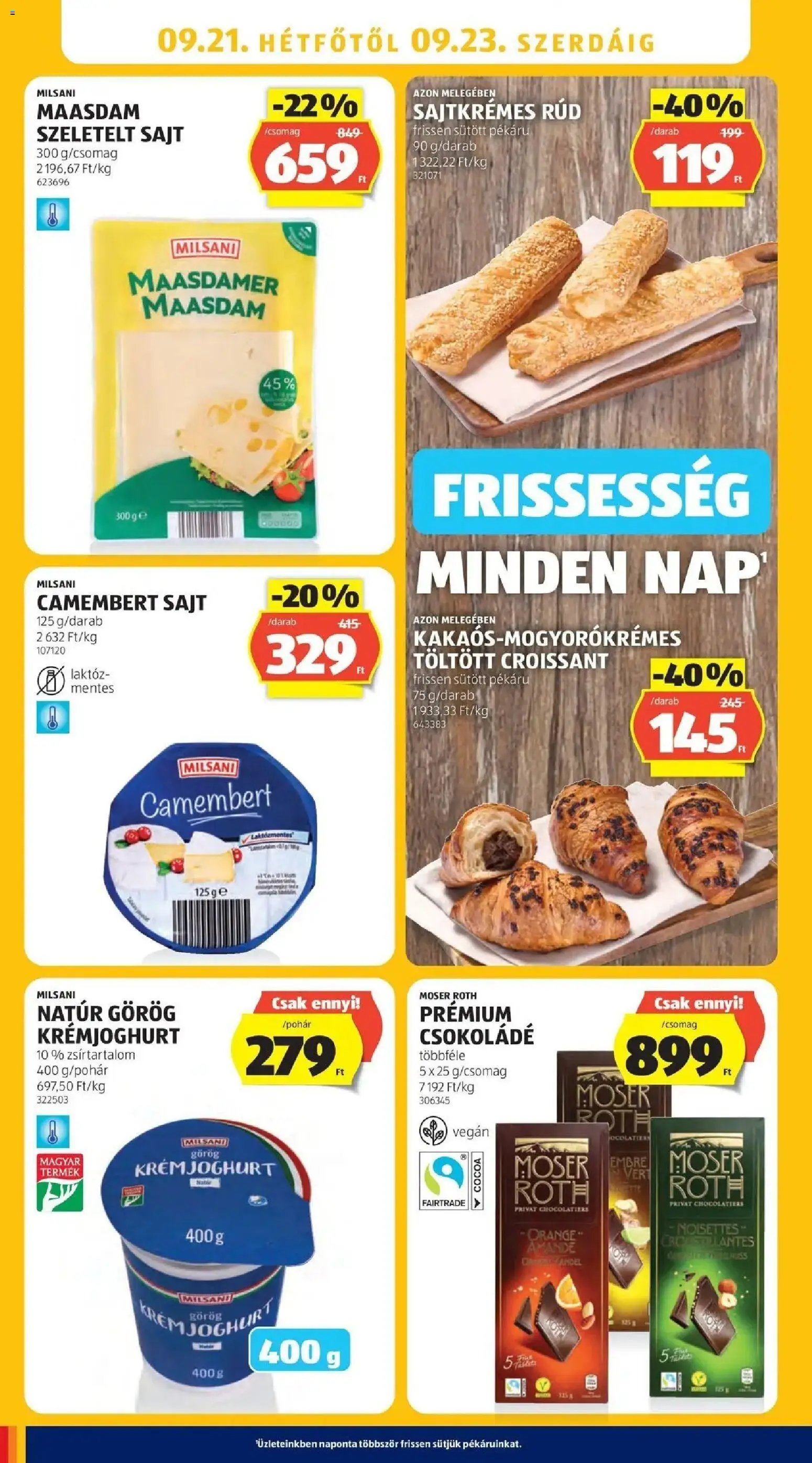 Aldi újság 2026.09.17. Aldi aktuális akciós újság