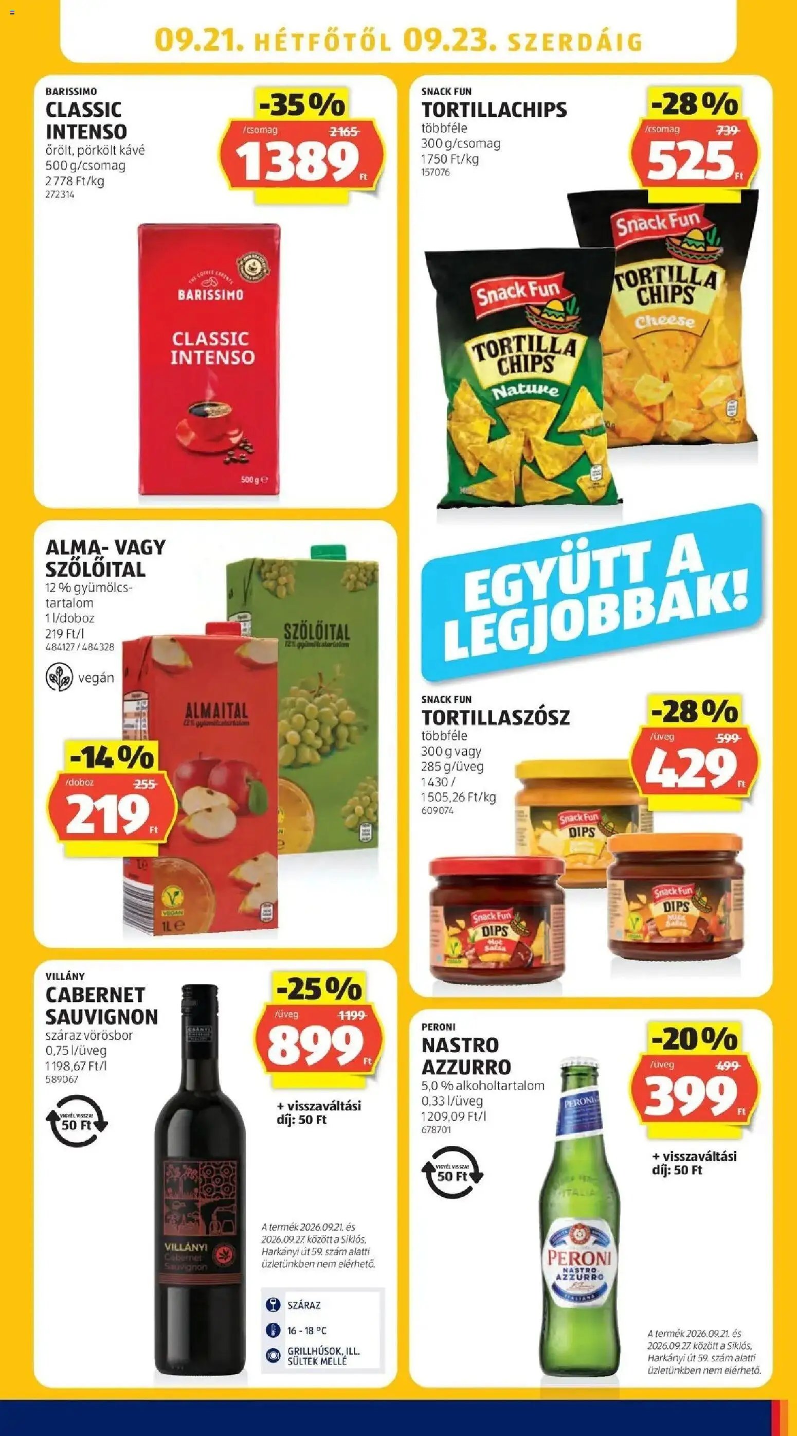 Aldi újság 2026.09.17. Aldi aktuális akciós újság