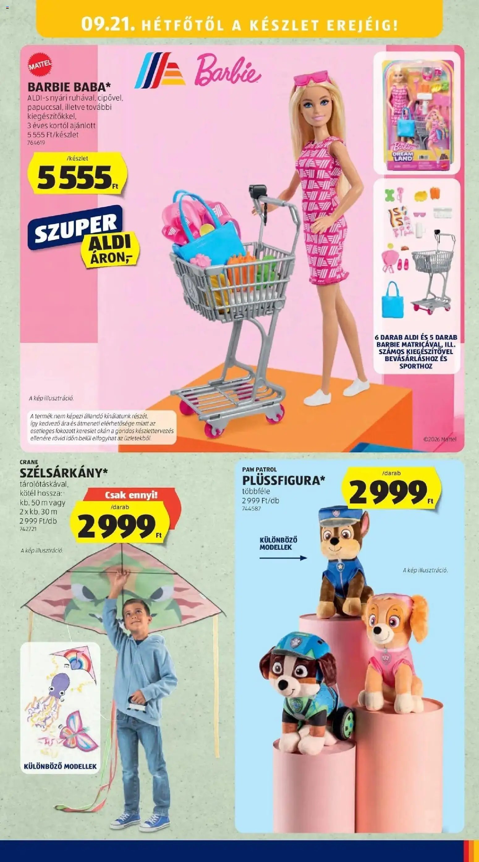 Aldi újság 2026.09.17. Aldi aktuális akciós újság