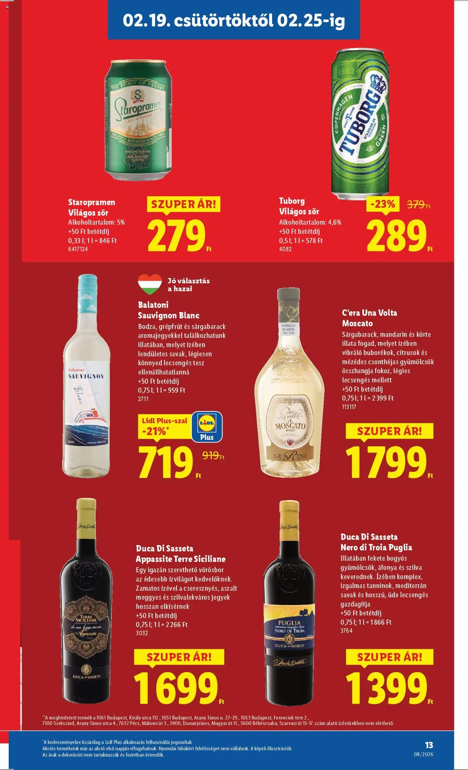 Lidl újság 2026.02.19. Akciós újság Lidl (2026-02-19 - 2026-02-25)