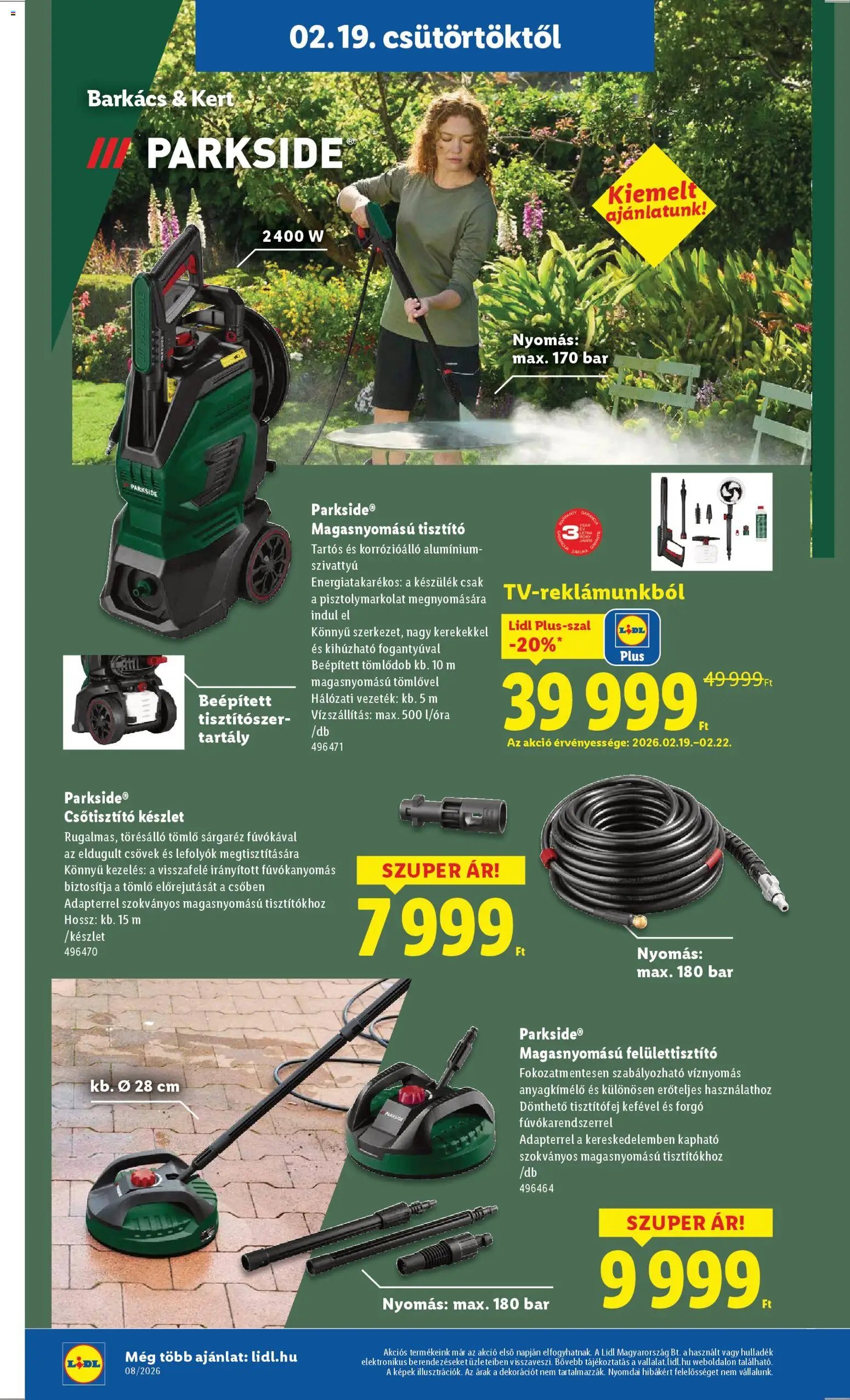 Lidl újság 2026.02.19. Akciós újság Lidl (2026-02-19 - 2026-02-25)