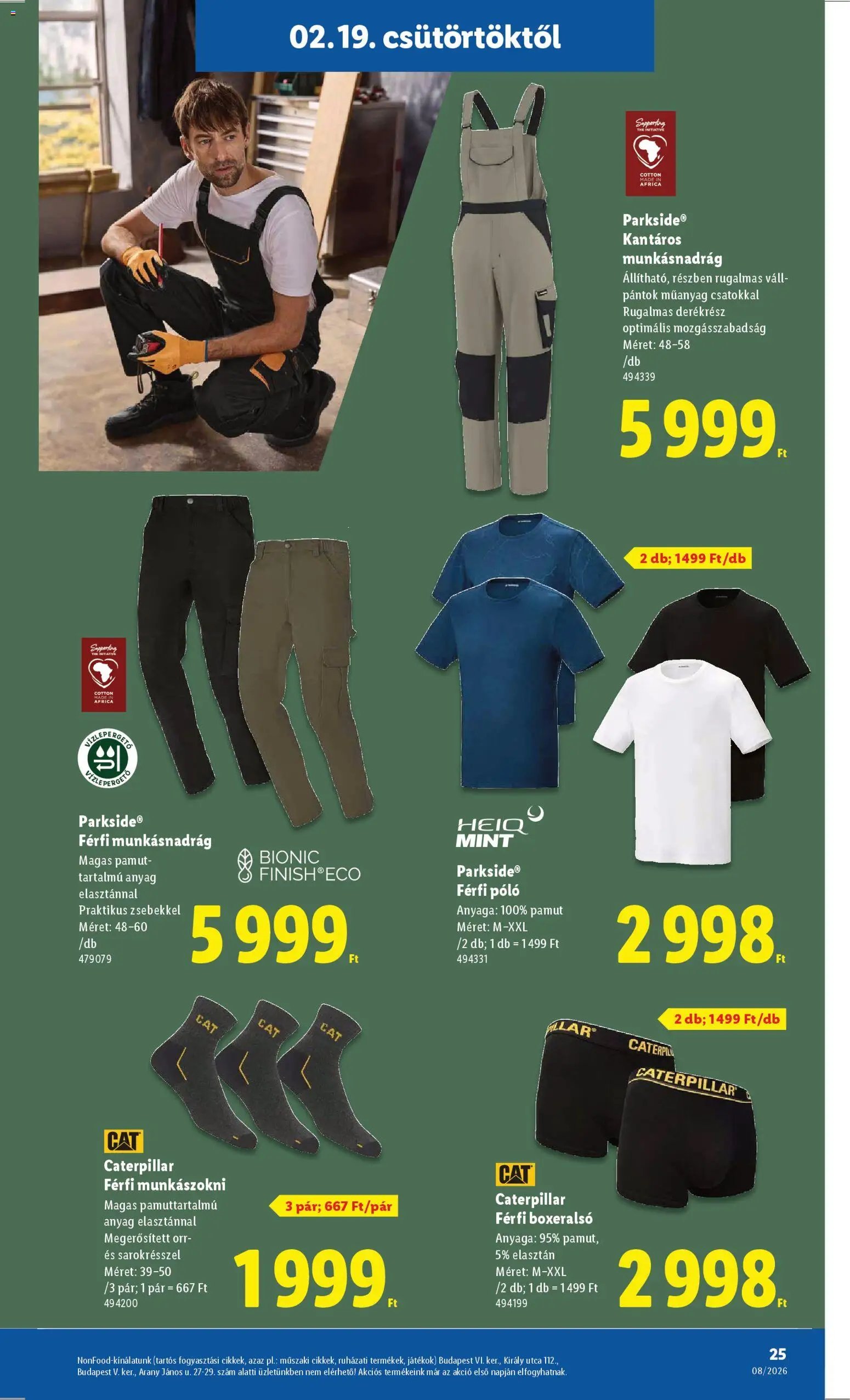 Lidl újság 2026.02.19. Akciós újság Lidl (2026-02-19 - 2026-02-25)