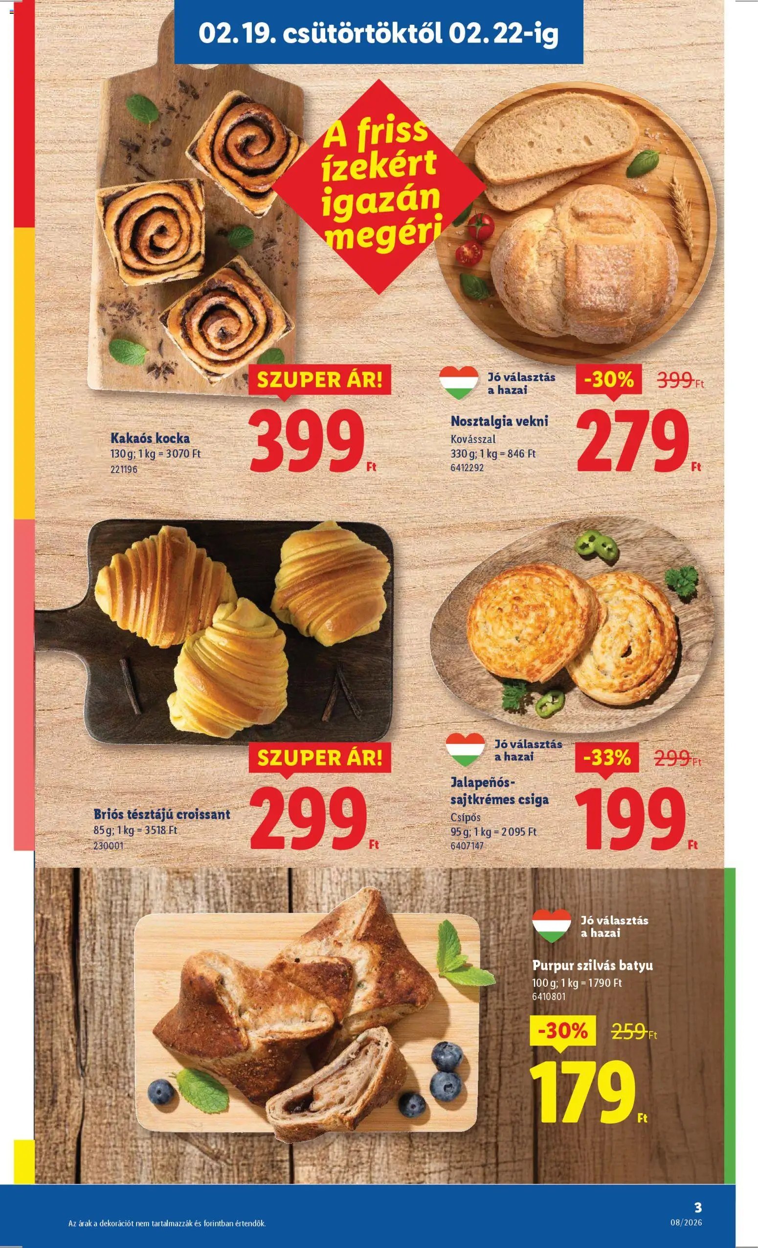 Lidl újság 2026.02.19. Akciós újság Lidl (2026-02-19 - 2026-02-25)