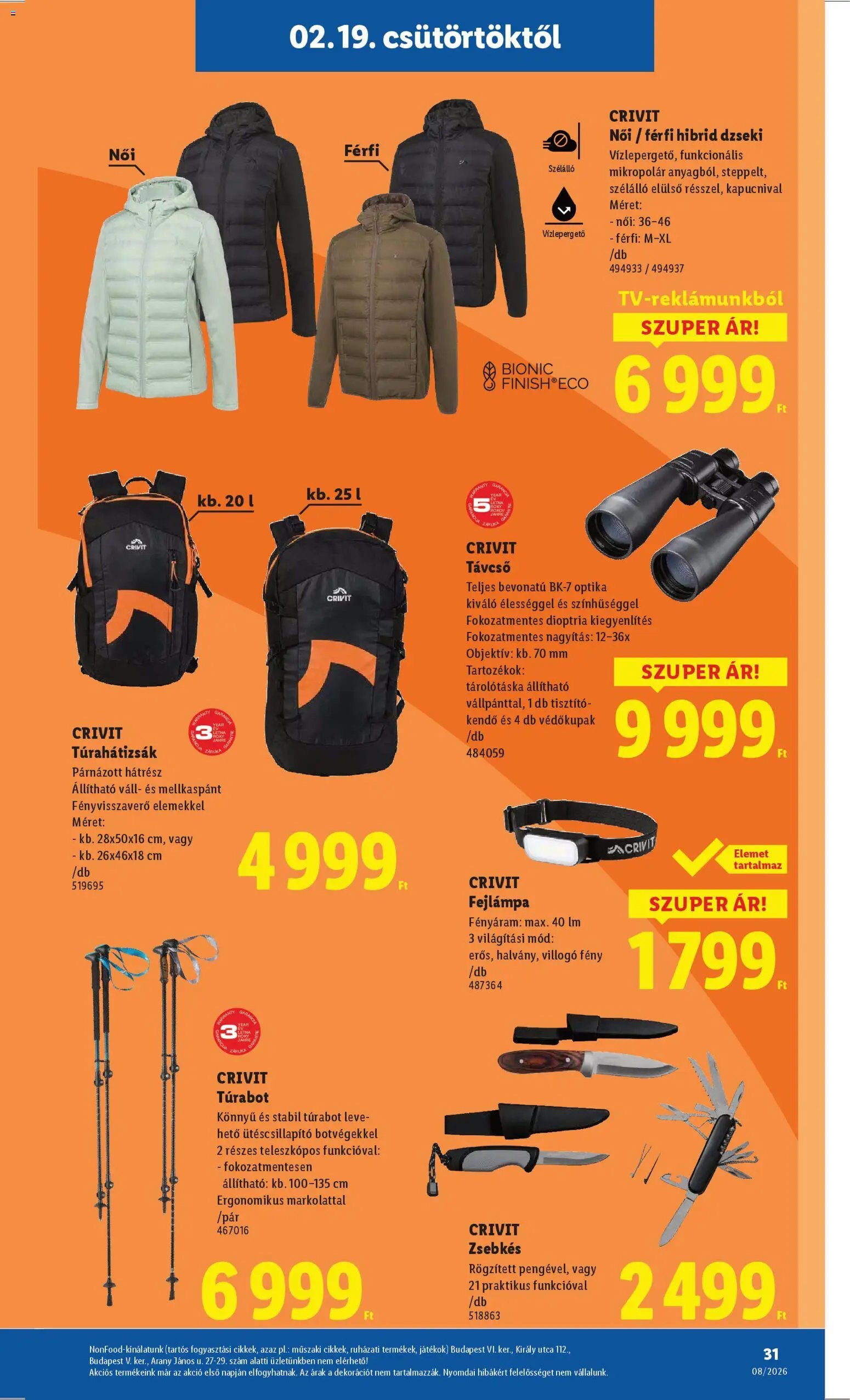 Lidl újság 2026.02.19. Akciós újság Lidl (2026-02-19 - 2026-02-25)