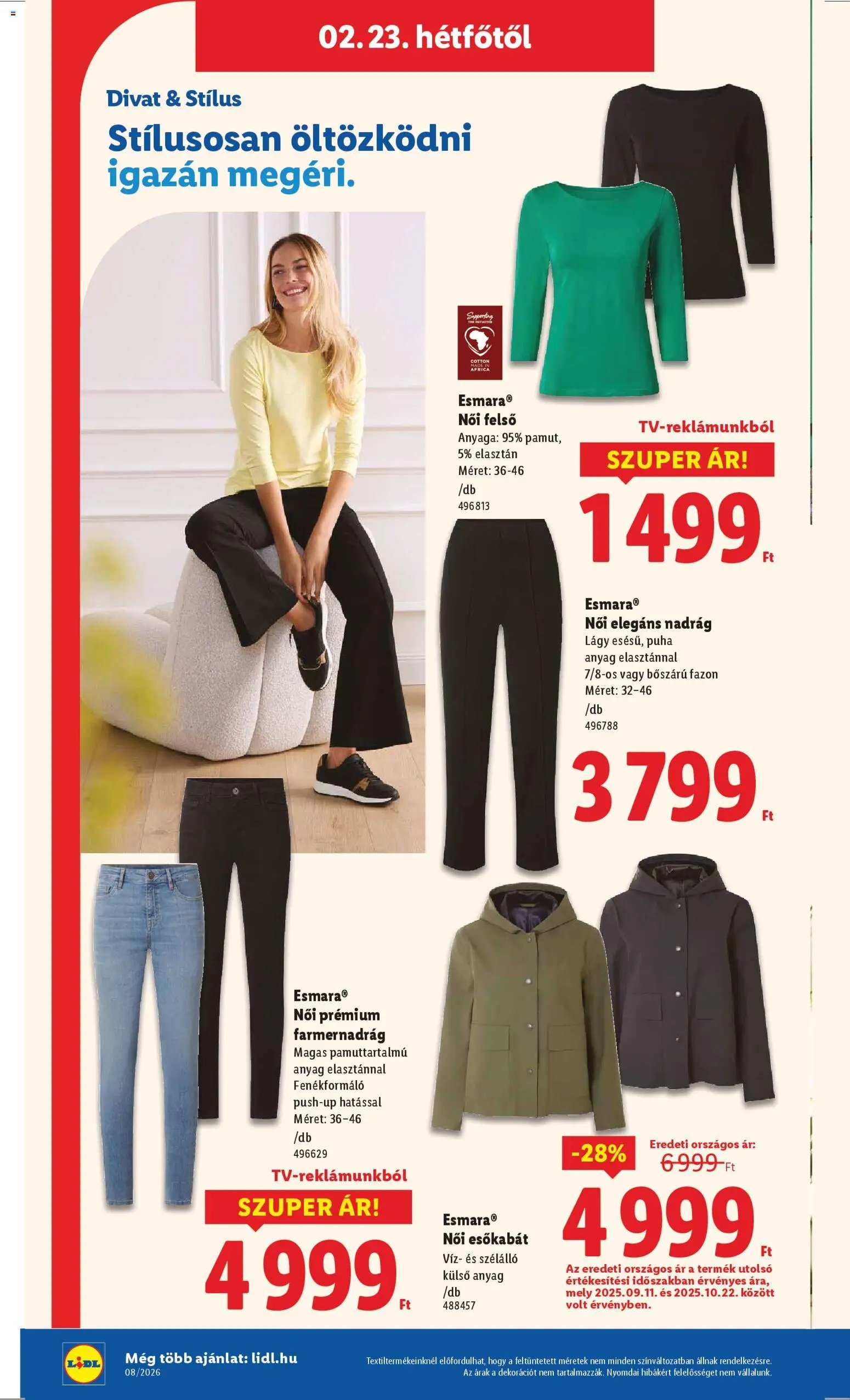 Lidl újság 2026.02.19. Akciós újság Lidl (2026-02-19 - 2026-02-25)