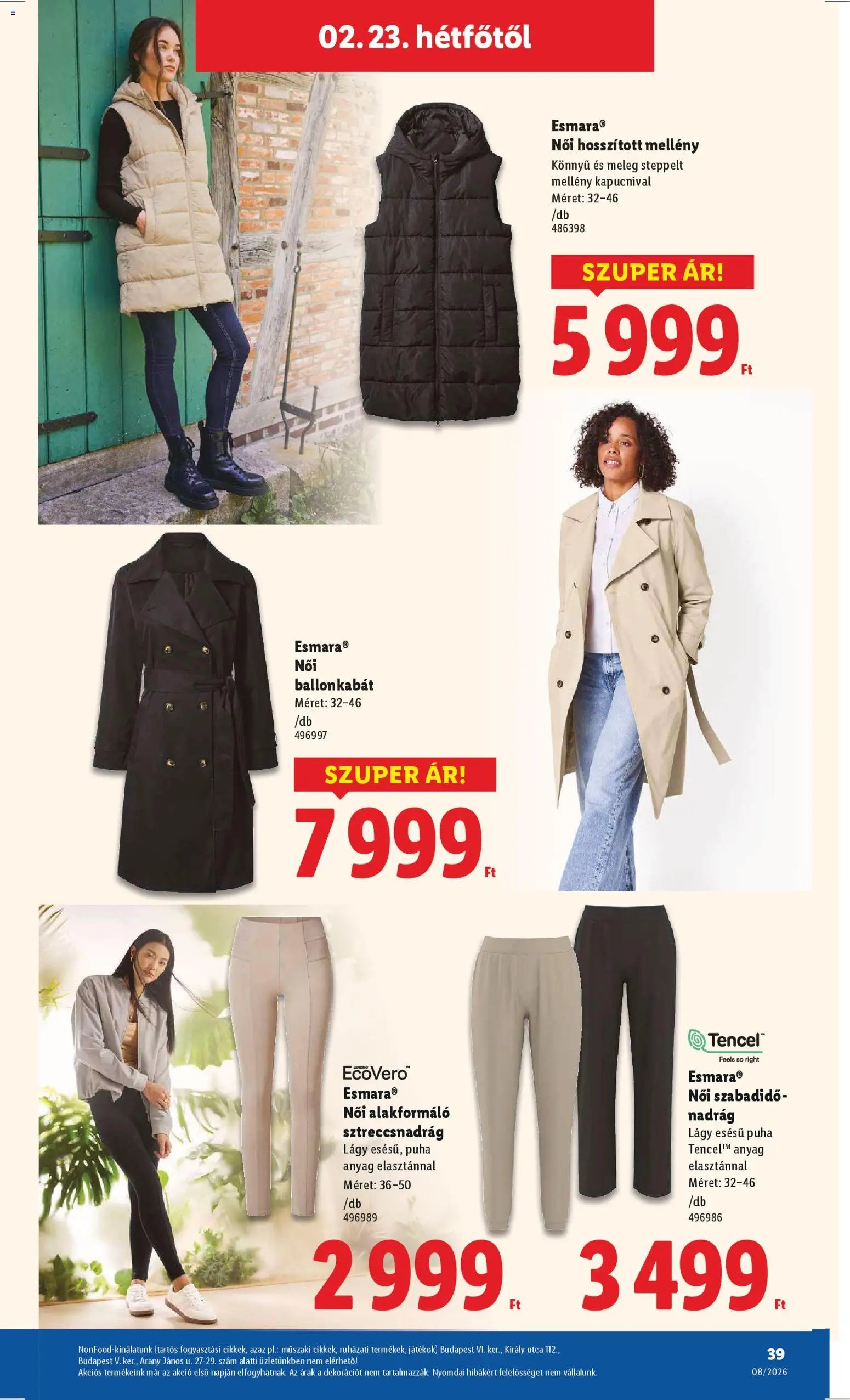 Lidl újság 2026.02.19. Akciós újság Lidl (2026-02-19 - 2026-02-25)