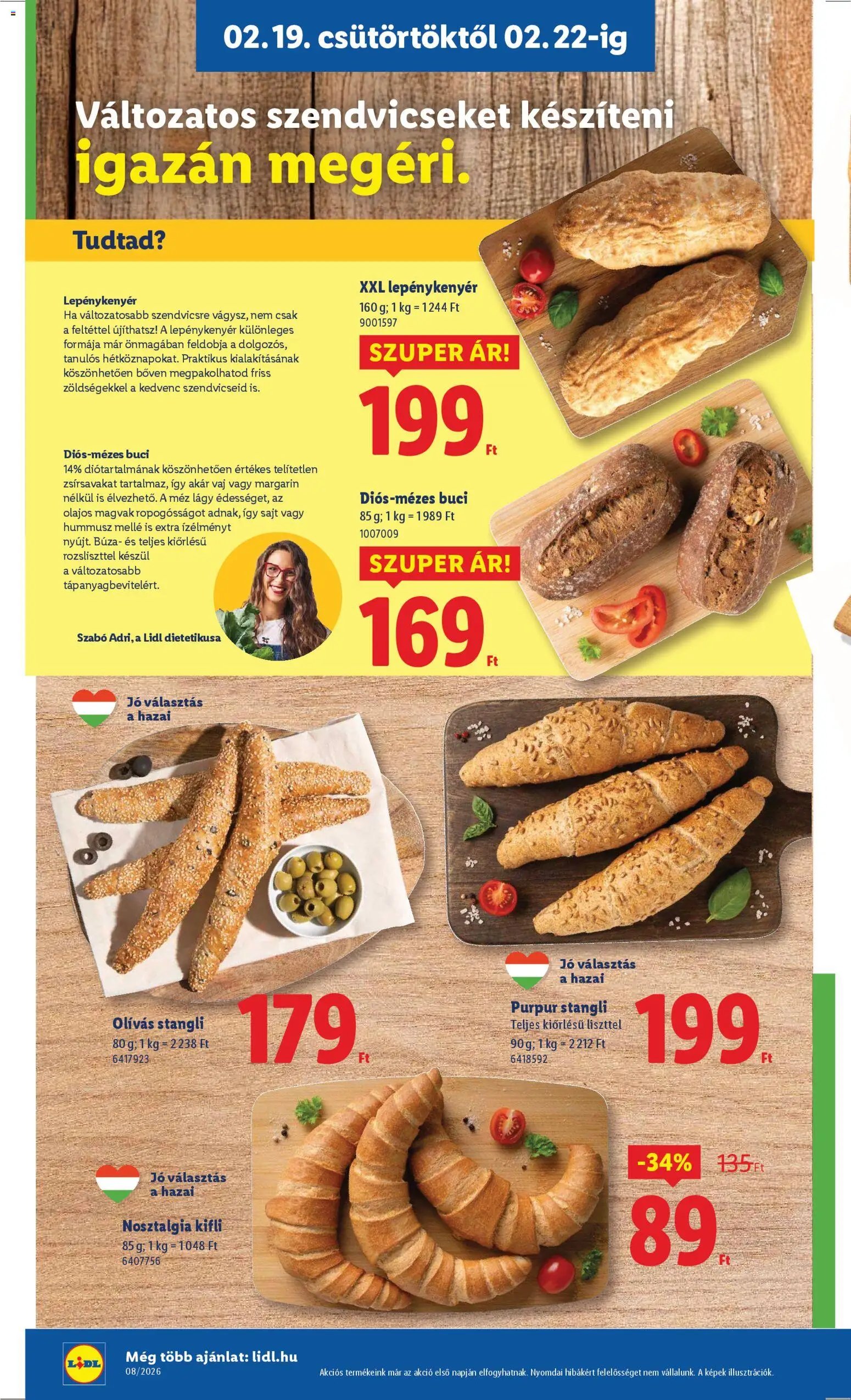 Lidl újság 2026.02.19. Akciós újság Lidl (2026-02-19 - 2026-02-25)
