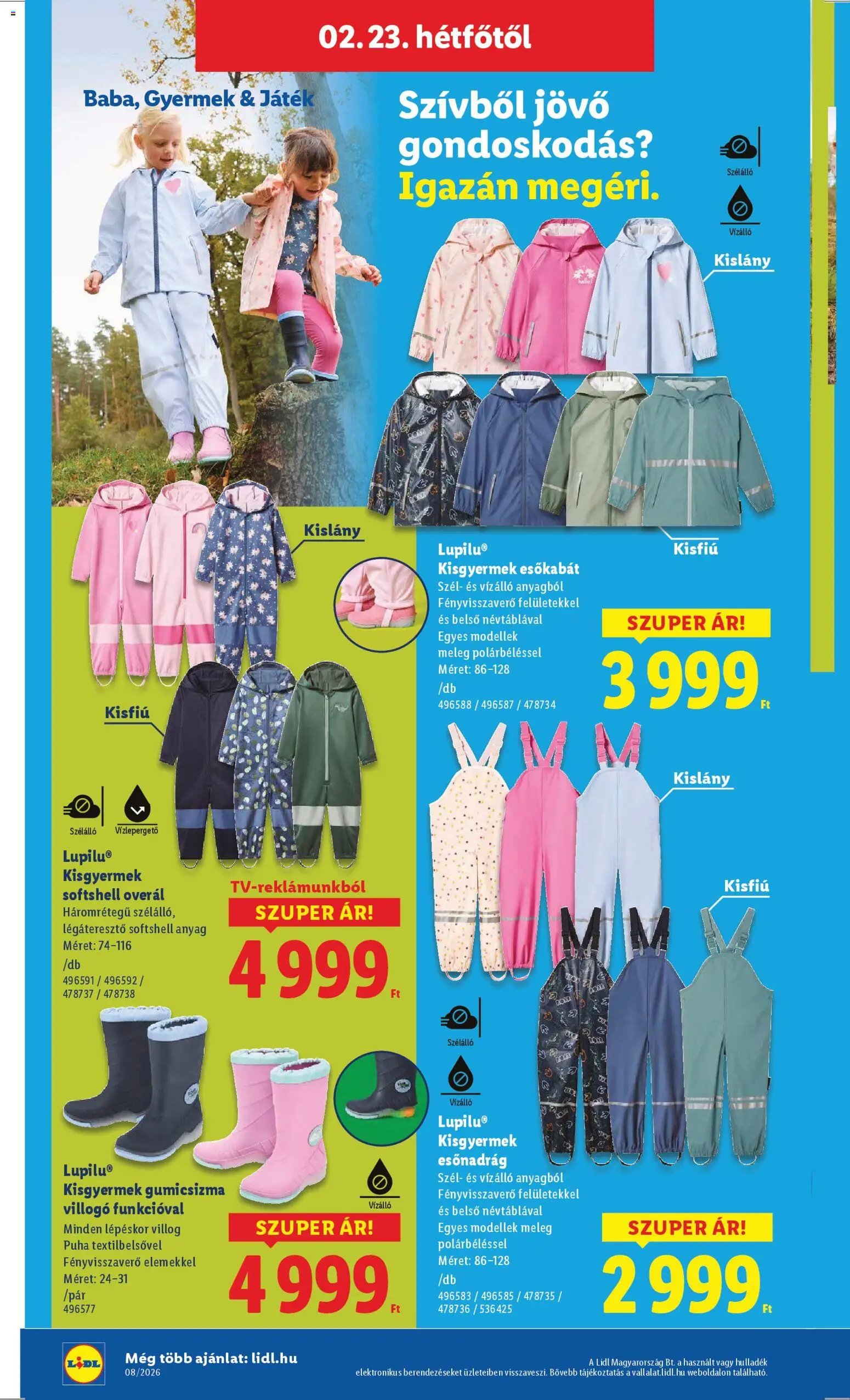 Lidl újság 2026.02.19. Akciós újság Lidl (2026-02-19 - 2026-02-25)