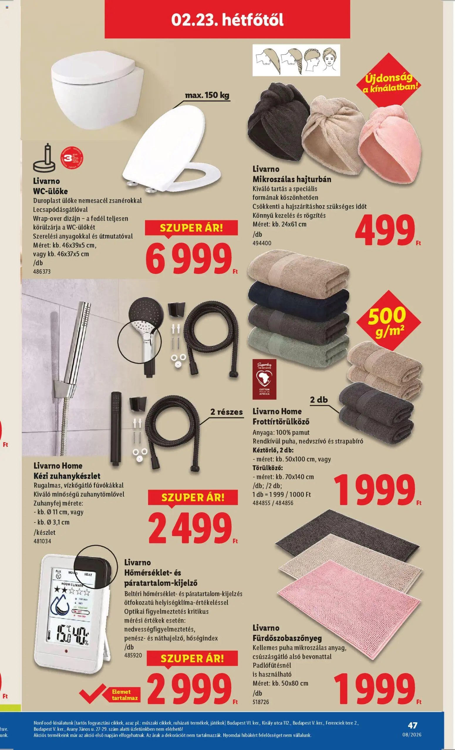 Lidl újság 2026.02.19. Akciós újság Lidl (2026-02-19 - 2026-02-25)