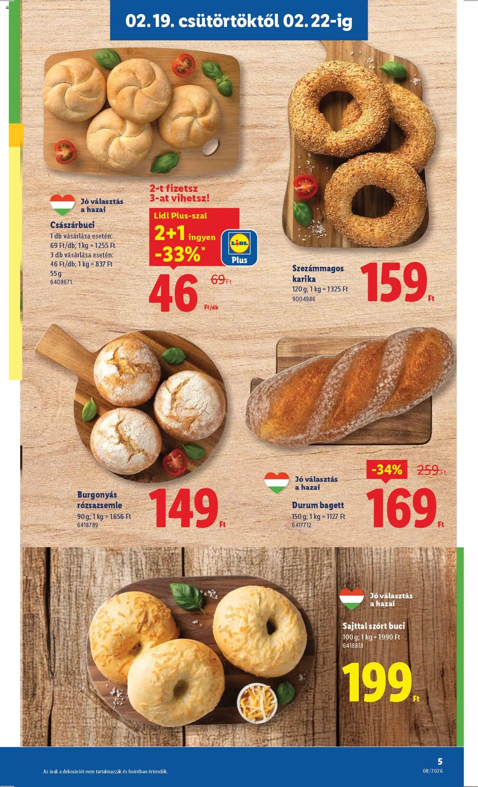 Lidl újság 2026.02.19. Akciós újság Lidl (2026-02-19 - 2026-02-25)