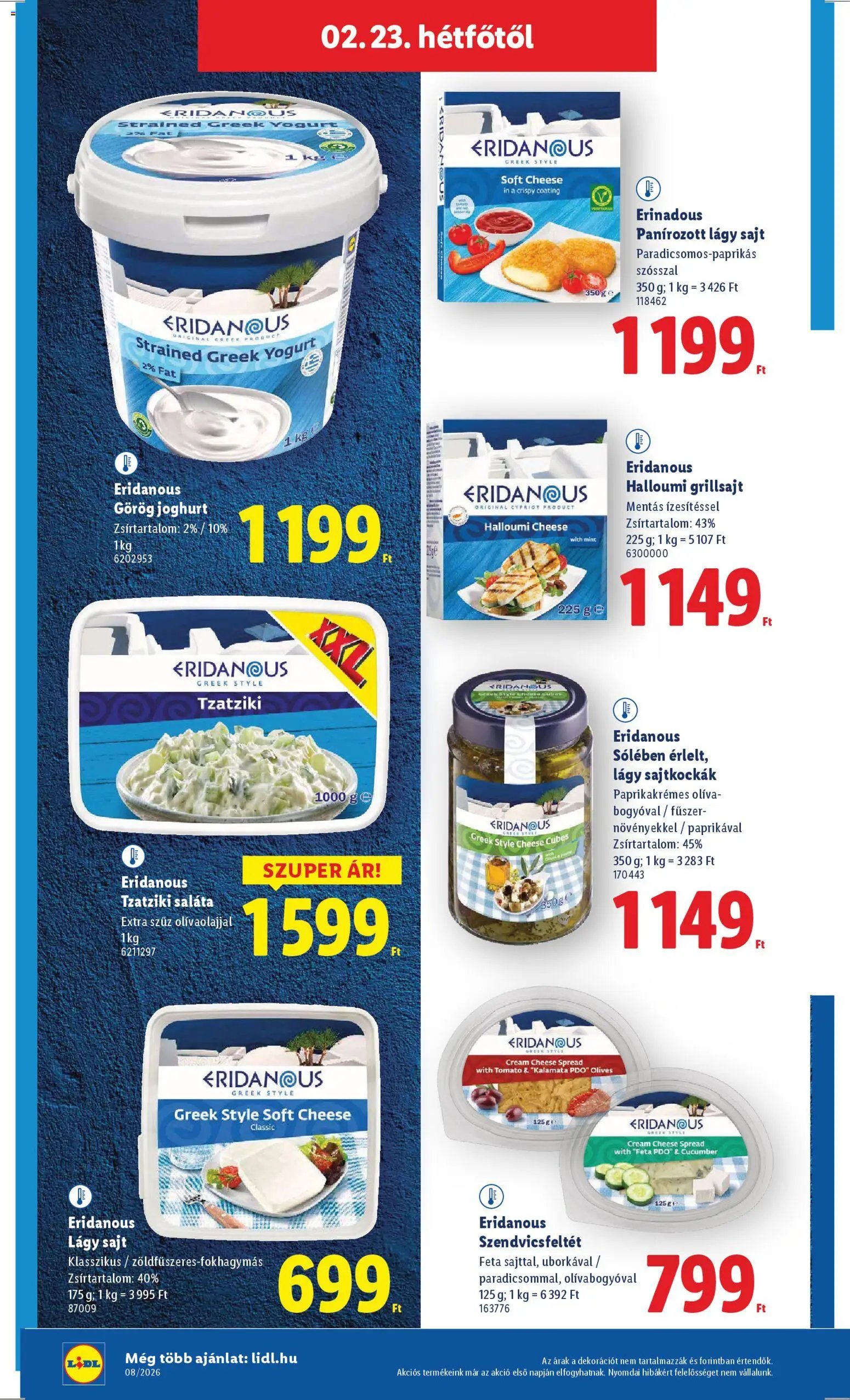 Lidl újság 2026.02.19. Akciós újság Lidl (2026-02-19 - 2026-02-25)