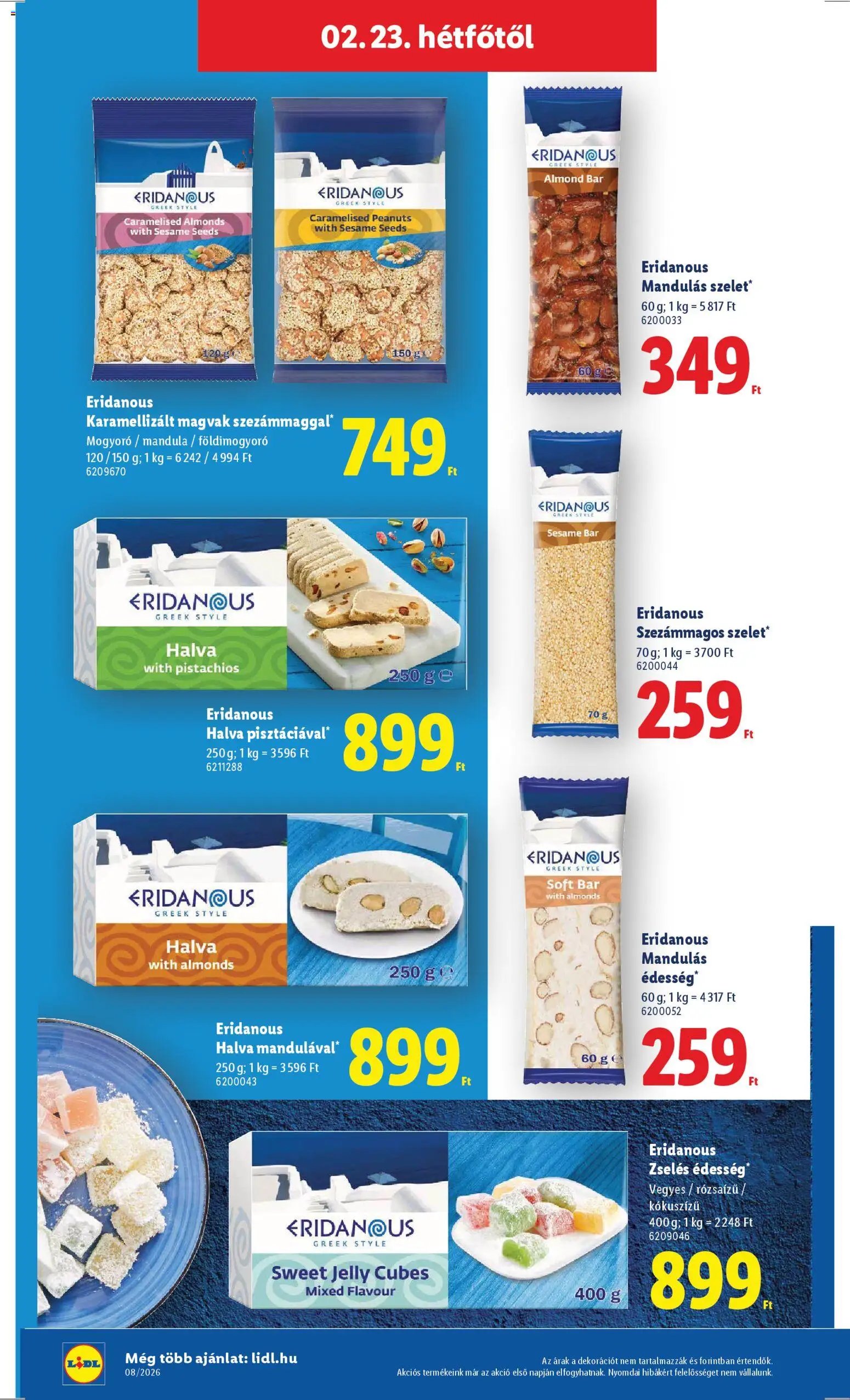 Lidl újság 2026.02.19. Akciós újság Lidl (2026-02-19 - 2026-02-25)