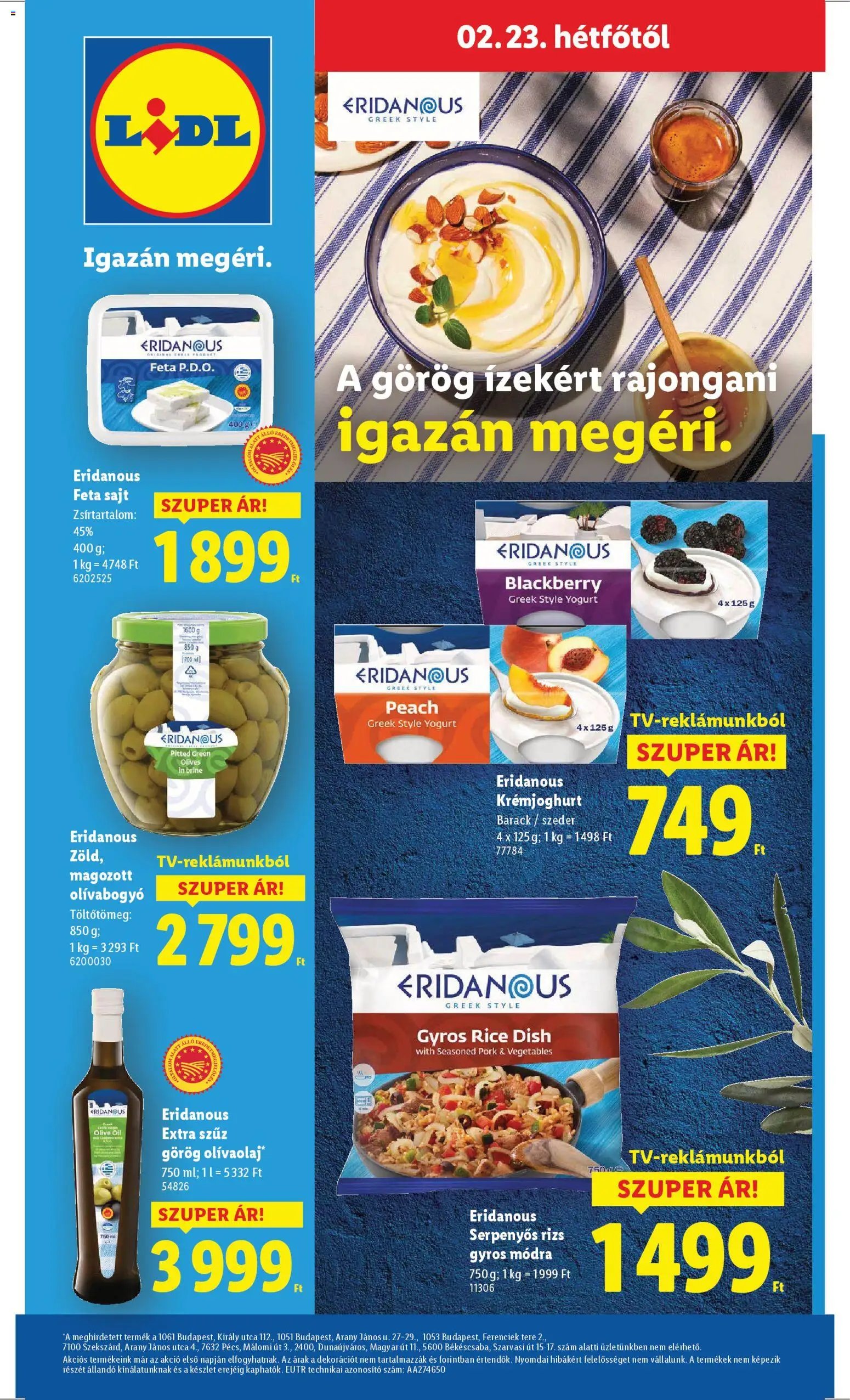 Lidl újság 2026.02.19. Akciós újság Lidl (2026-02-19 - 2026-02-25)