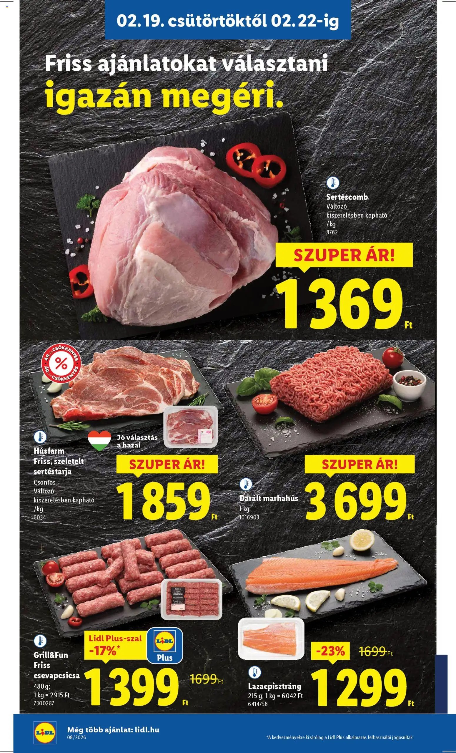 Lidl újság 2026.02.19. Akciós újság Lidl (2026-02-19 - 2026-02-25)